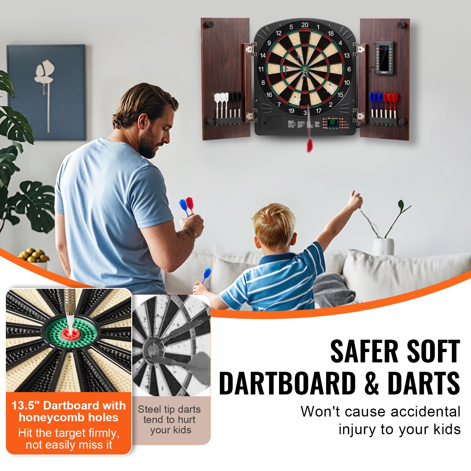 GIVIMO LW108GIVSS616 Dartboard-Cabinets - Thumbnail View #2