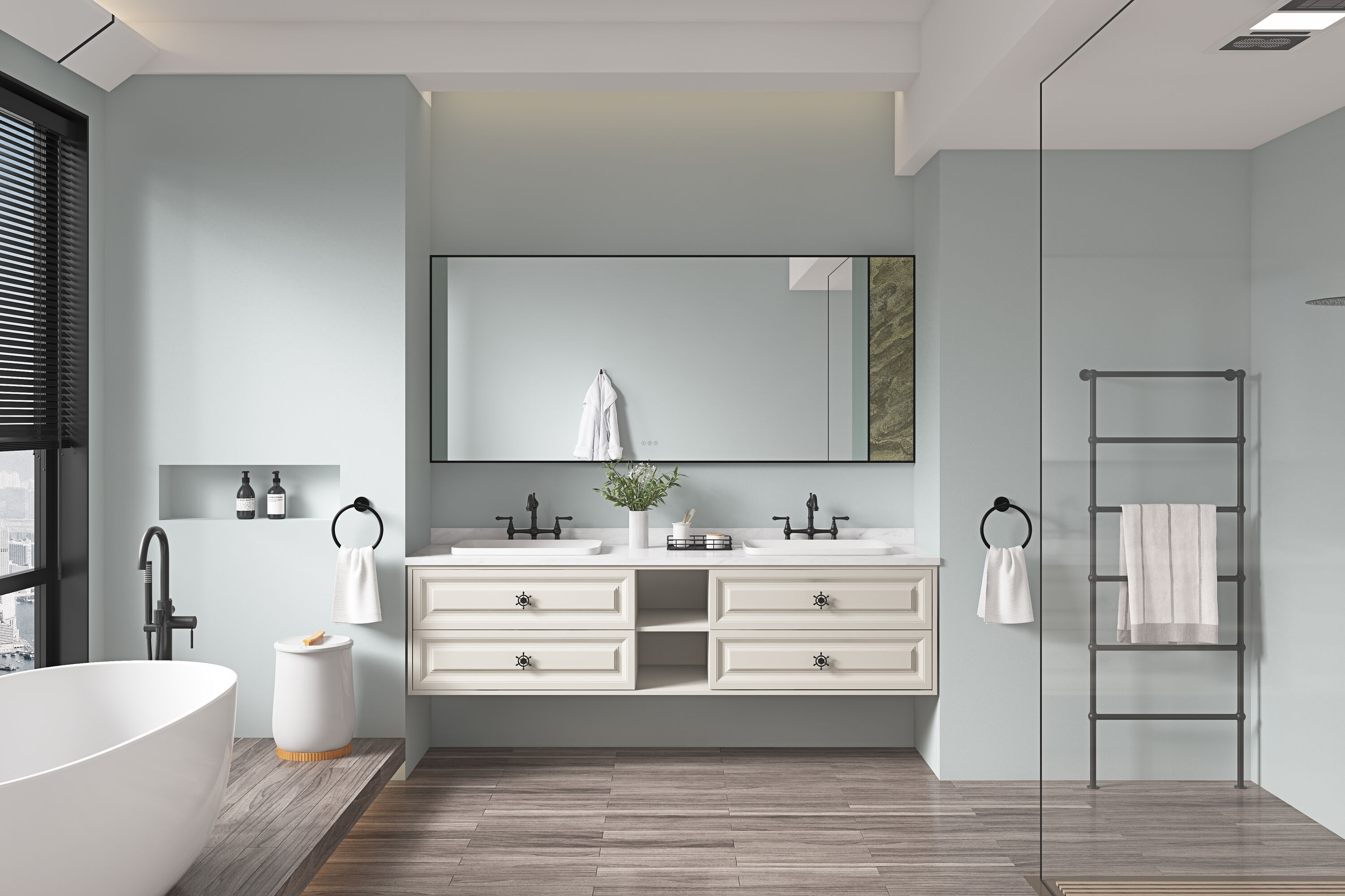 Vacolite KP37236-MB-HS Framed-Bath-Mirrors - View #8