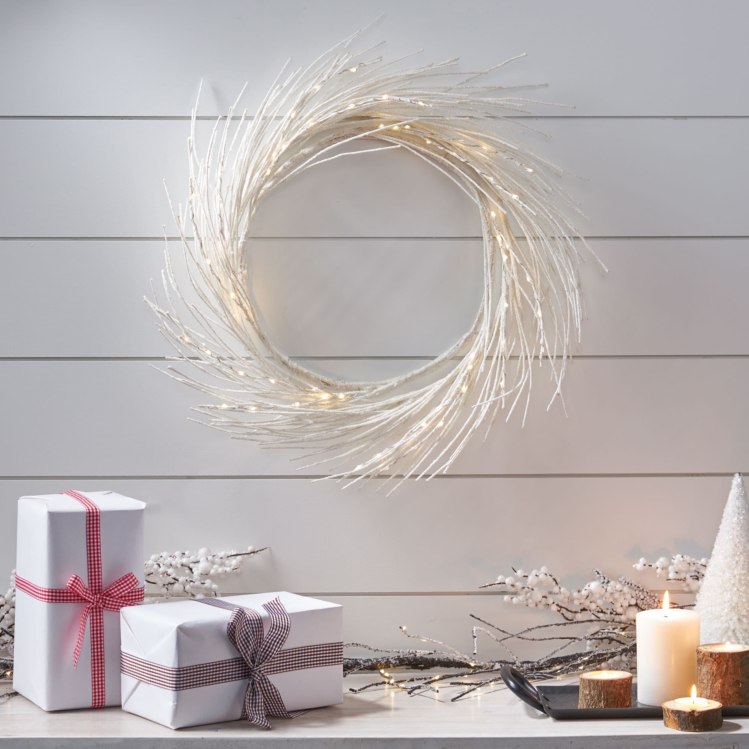 AAZJ NBC-CM70561 Artificial-Christmas-Wreaths - View #2