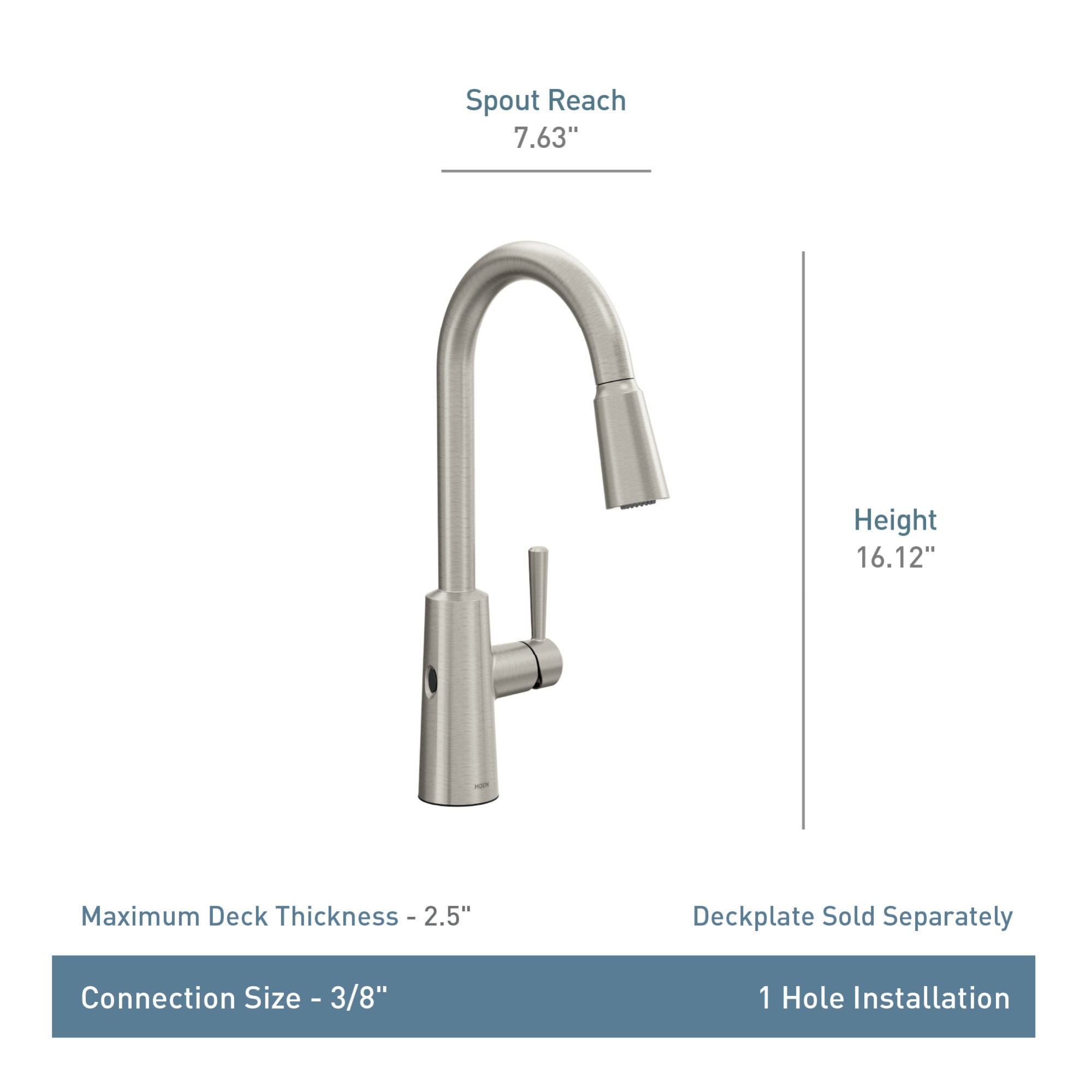 Moen 7402EW Kitchen-Faucets - View #10