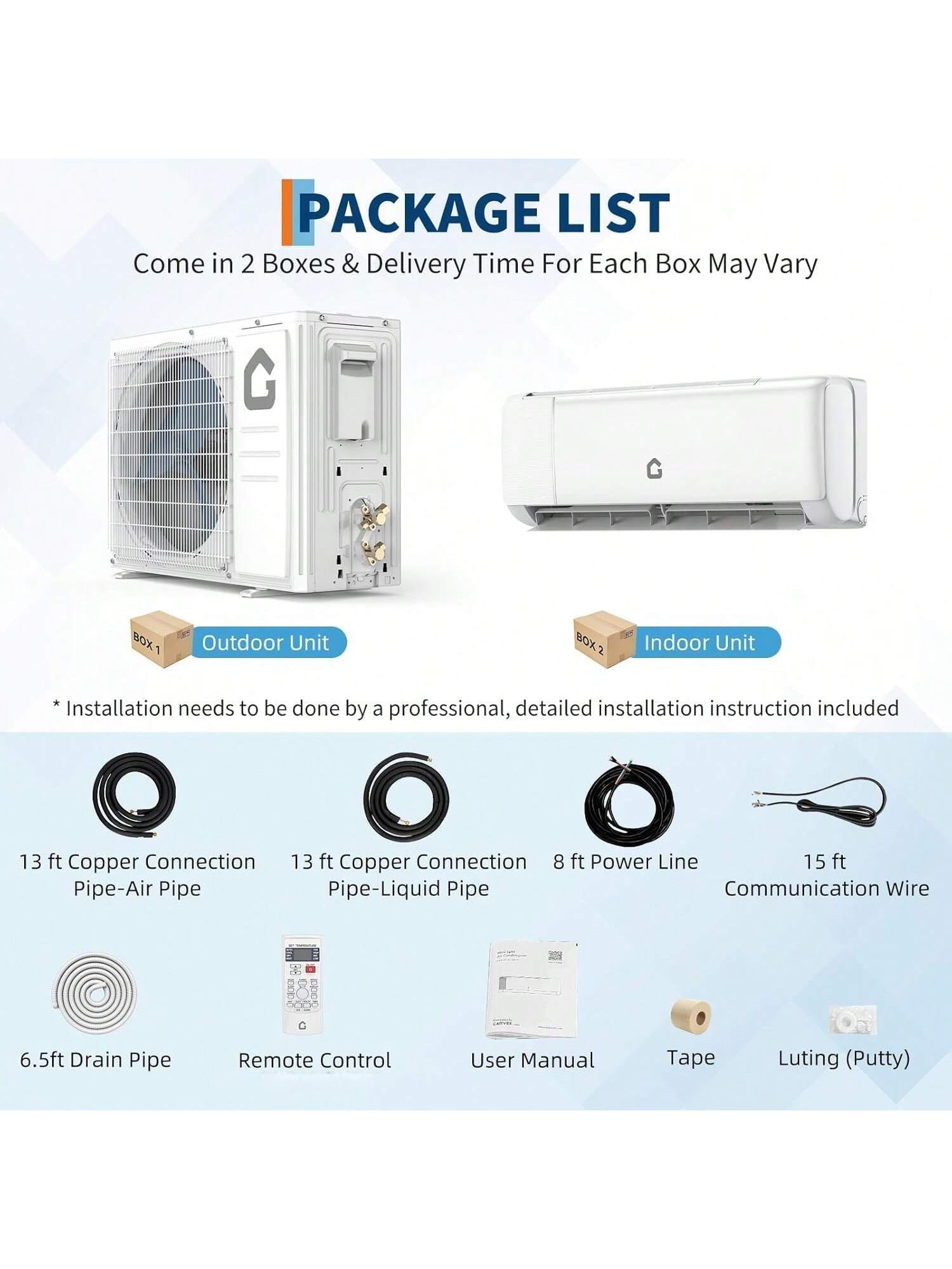 WhizMax BY-PHO-161GL6KZ Ductless-Mini-Splits - View #4