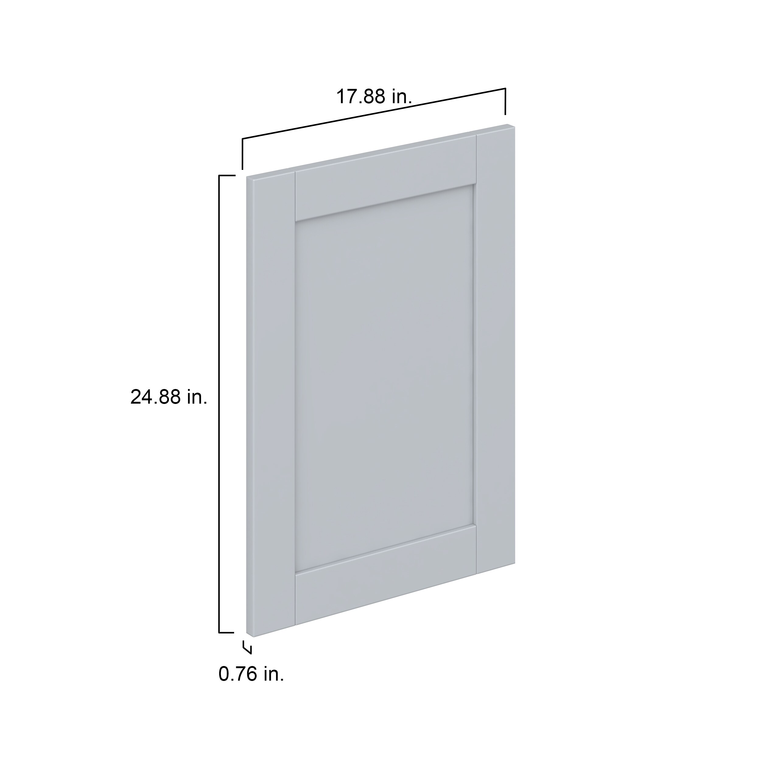 Hugo&Borg DSDR1825-CH Kitchen-Cabinet-Doors - View #4