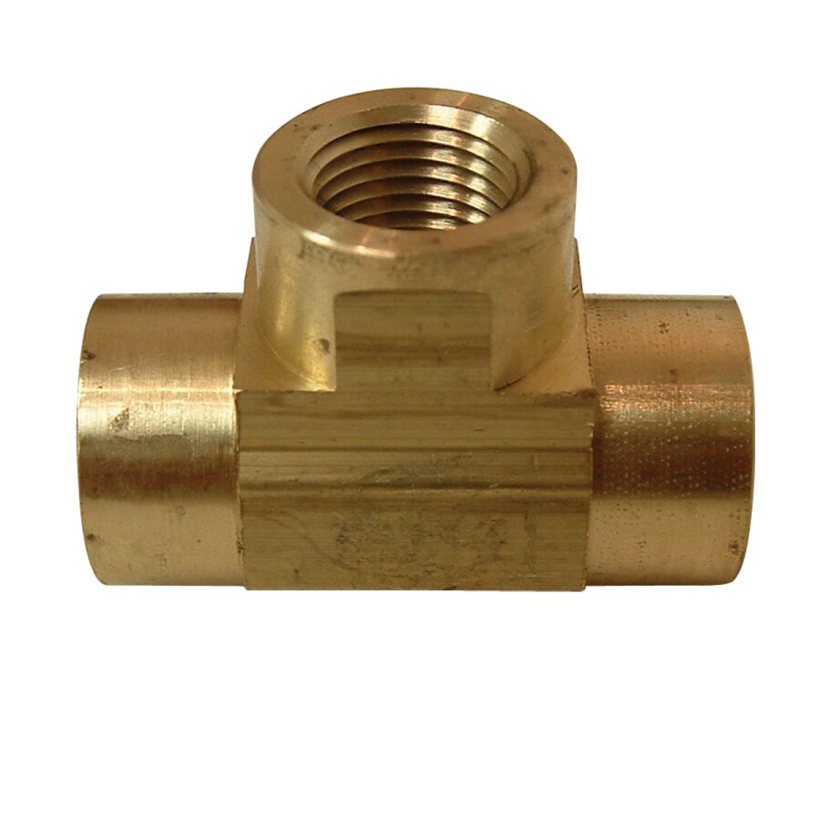 Watts LFA730 0.25 Tee Brass Pipe Fitting