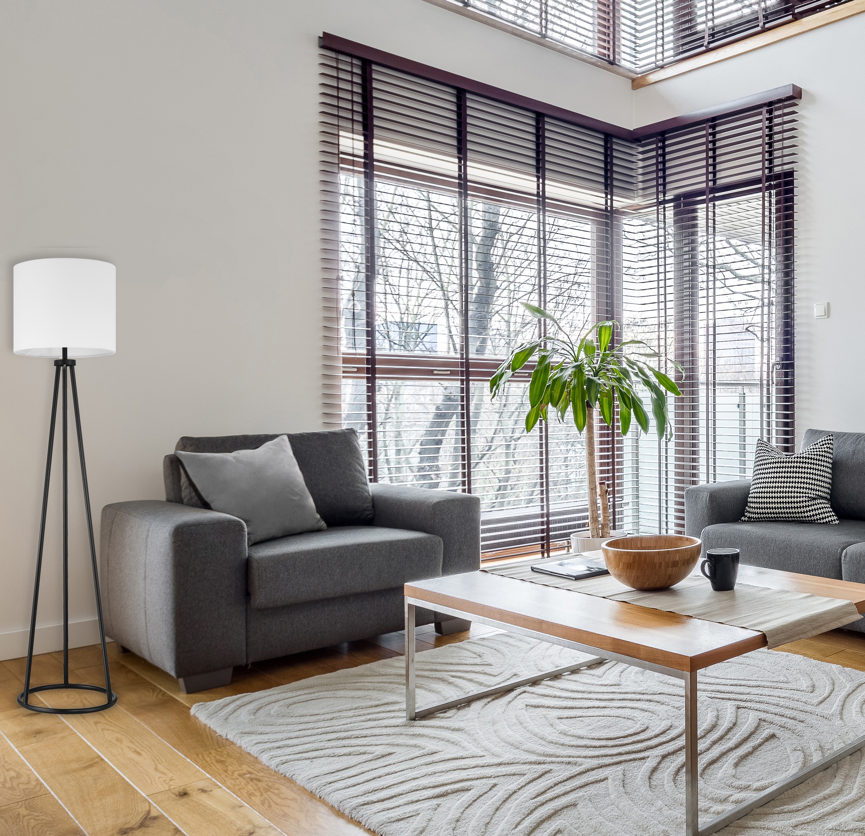 allen + roth FL16MBK floorlamps - View #8