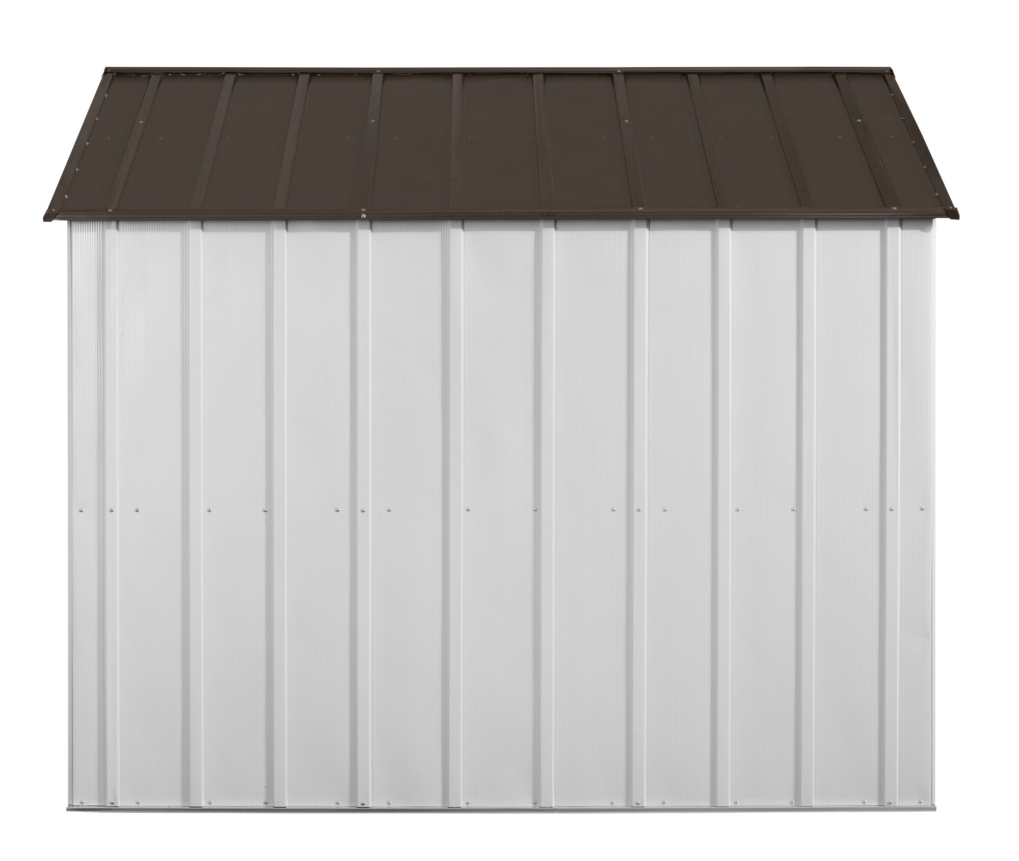 Arrow 10-ft x 8-ft High Point Galvanized Steel Storage Shed in the ...