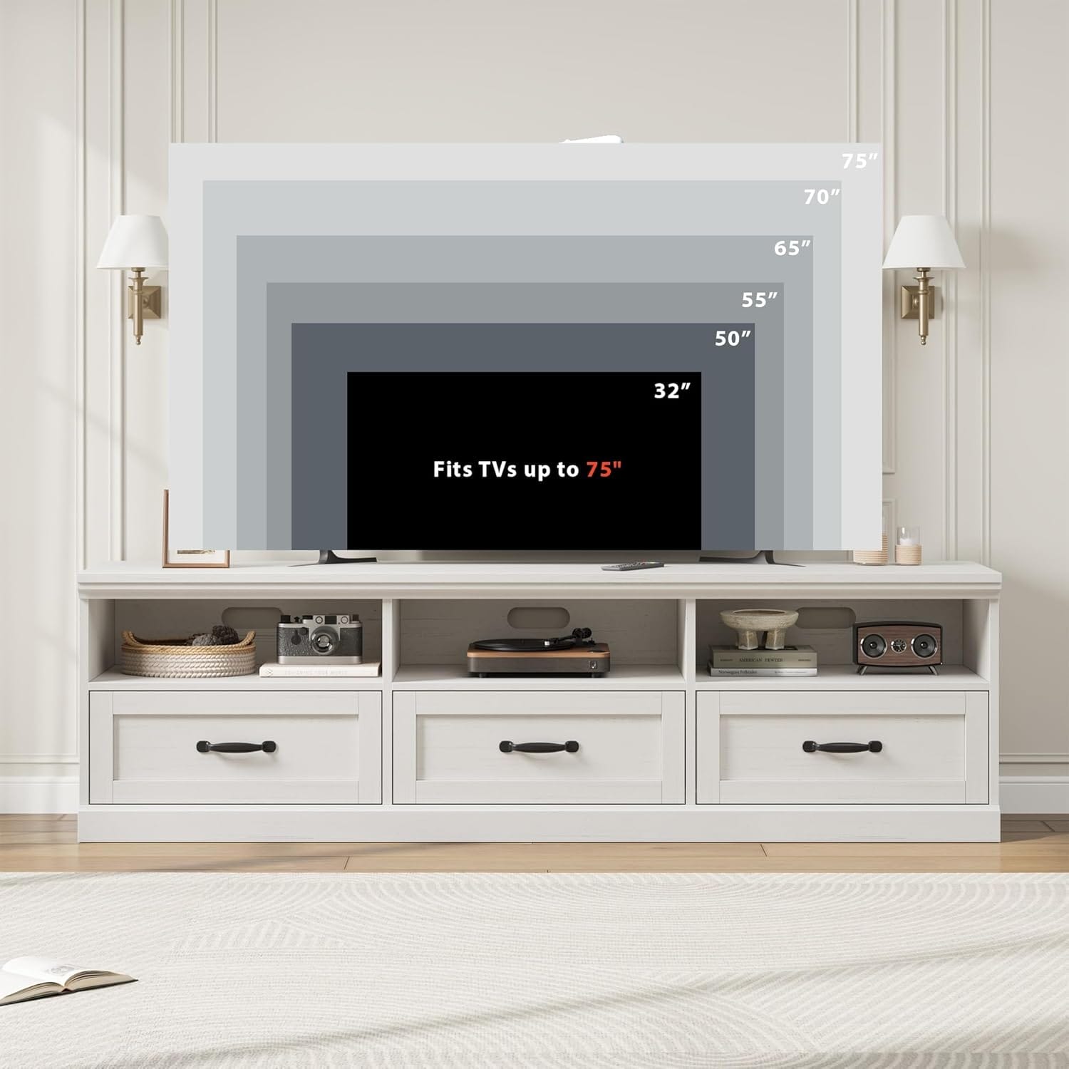 Qeetex LHF-DSG-PHO-14B9LRFR Tv-Stands - View #5