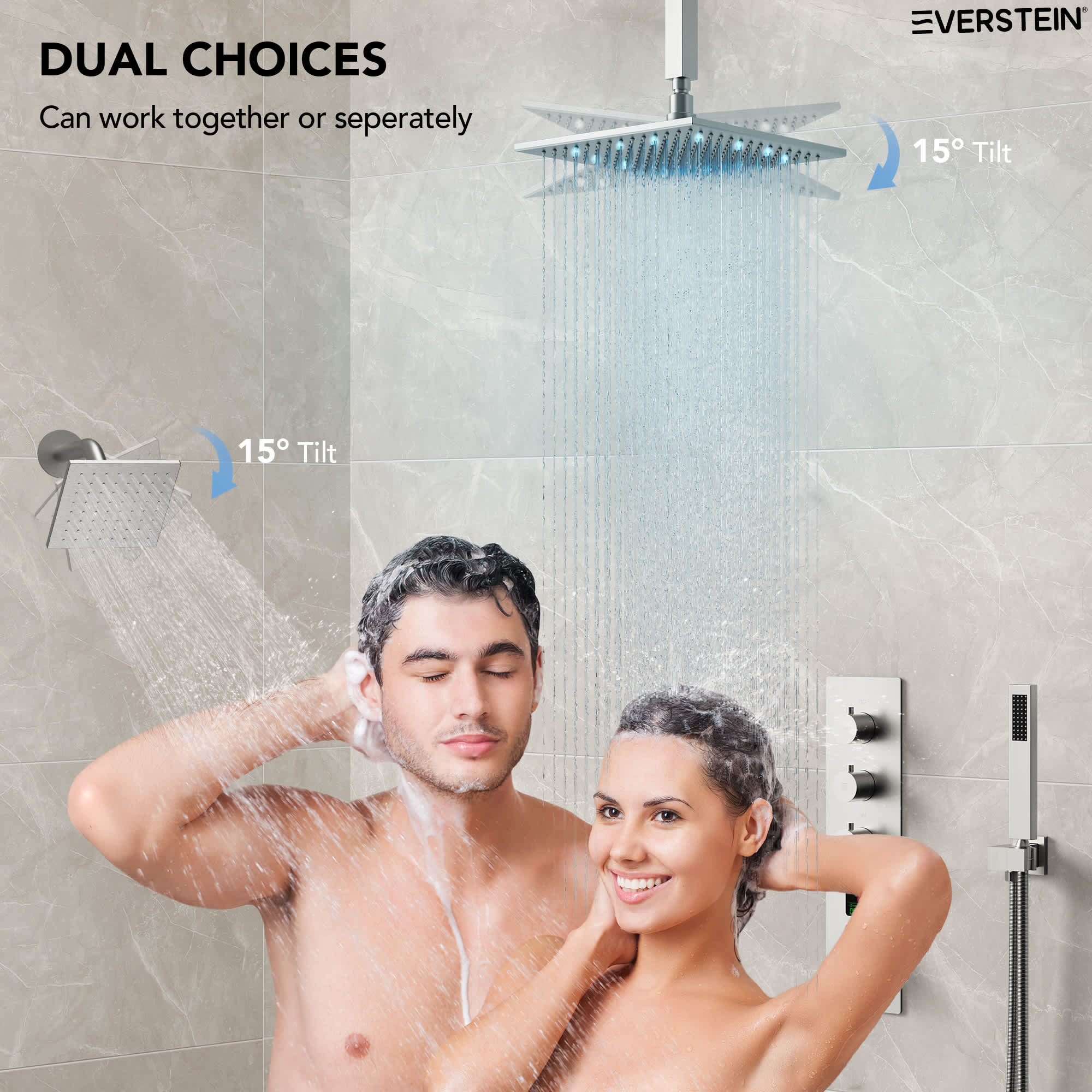 EVERSTEIN SFS-1026-NK12 Tub-Shower-Faucets - View #8