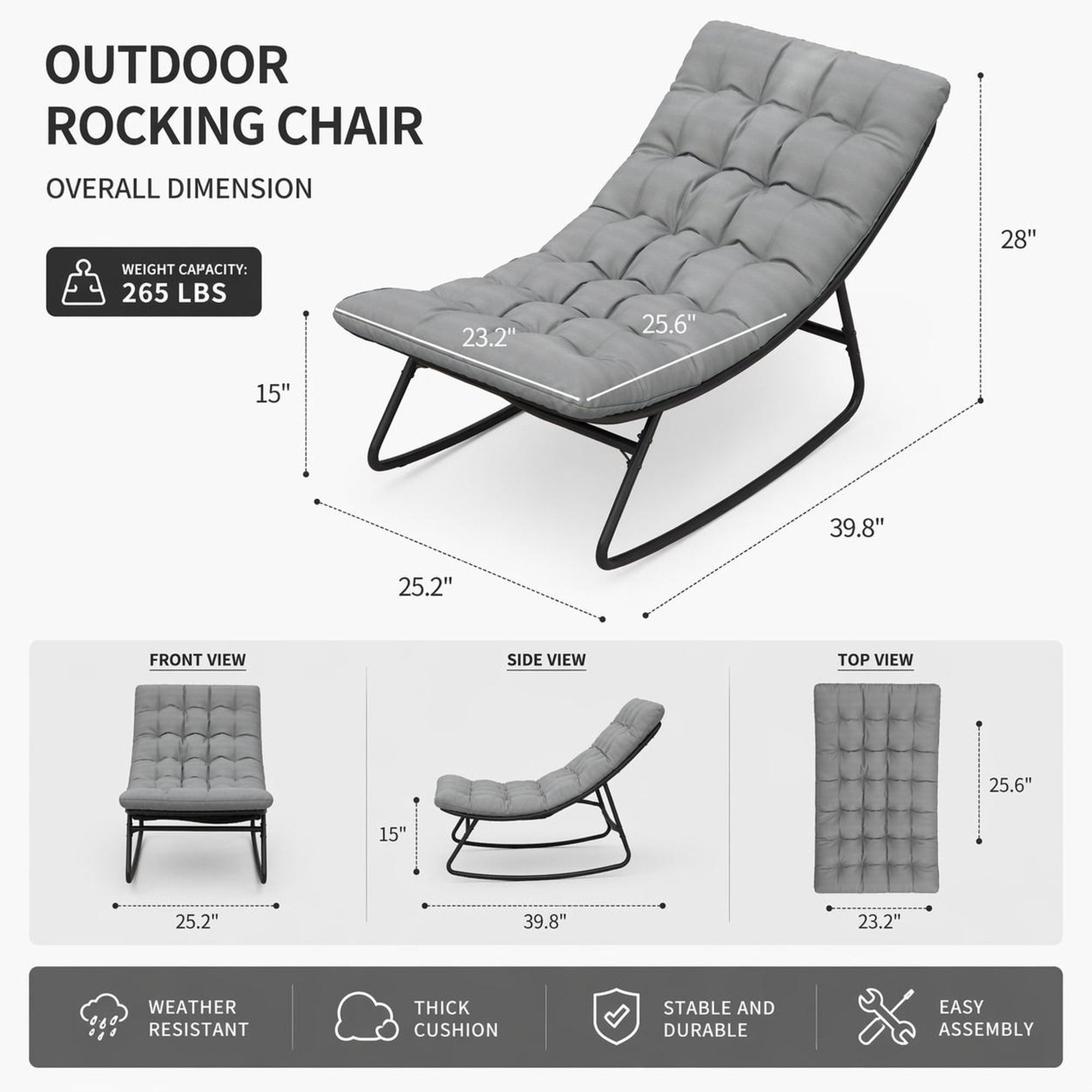 TEINIE HJJ-T3971P444578 Patio-Chairs - View #7