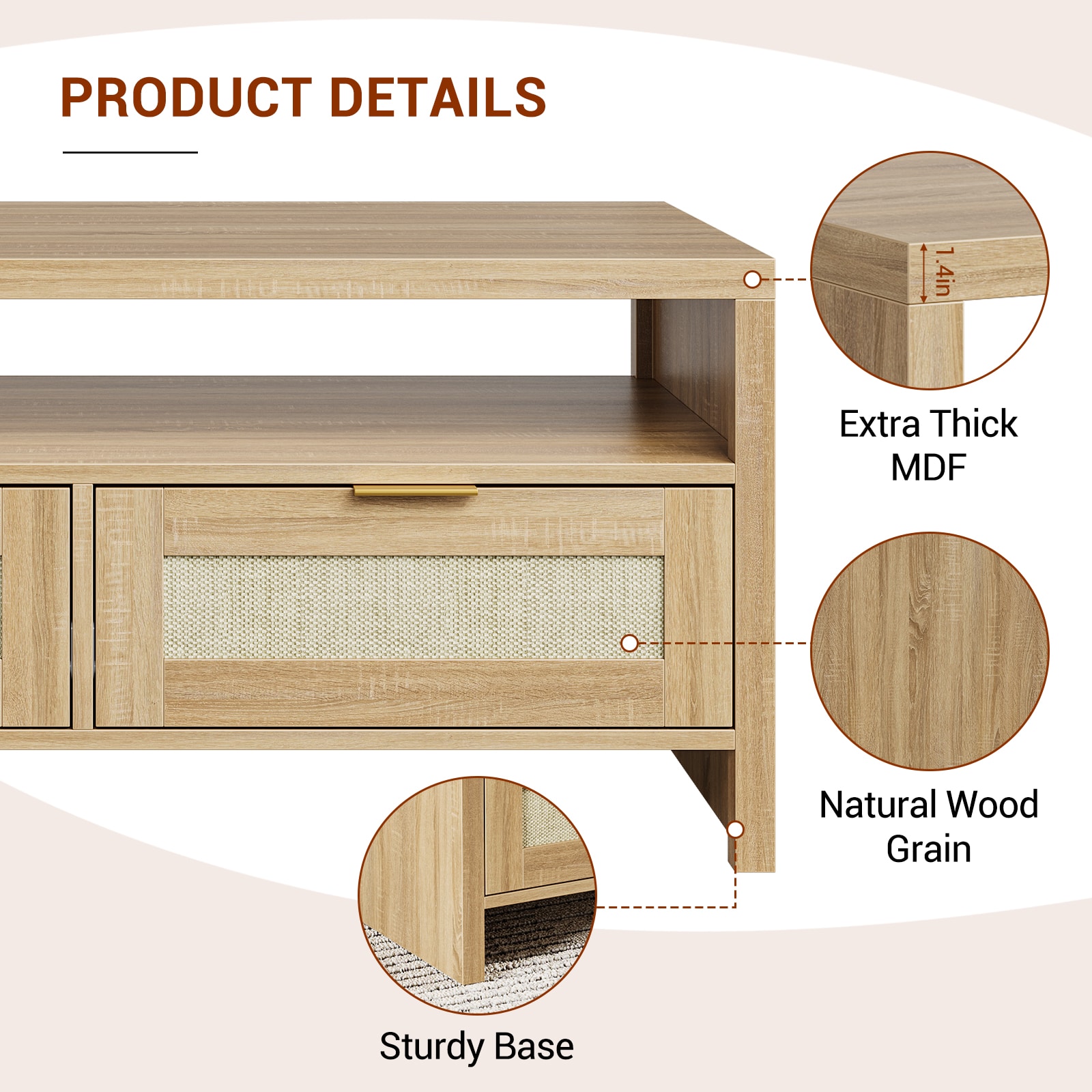 Garvee P5BSL8CXHX41763 Coffee-Tables - View #6