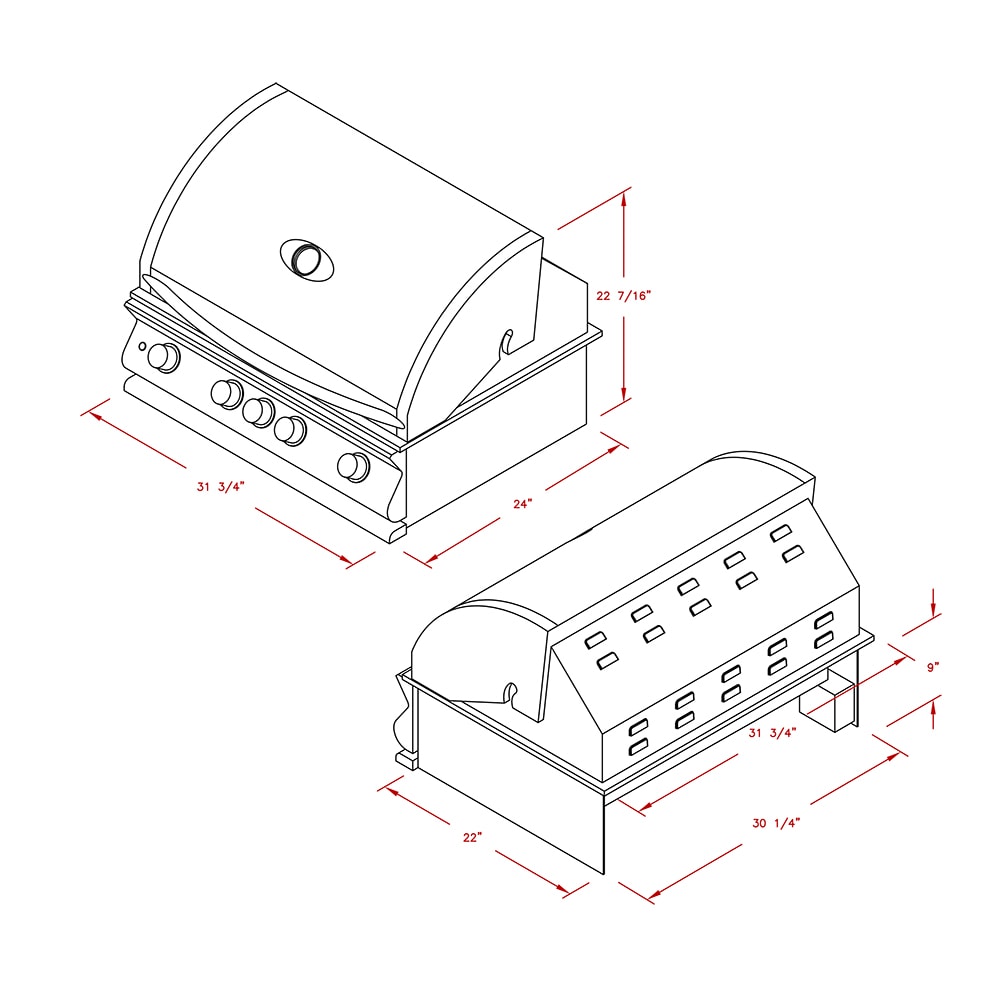 Cal Flame BBQ19P04 Builtin-Gas-Grills - View #11