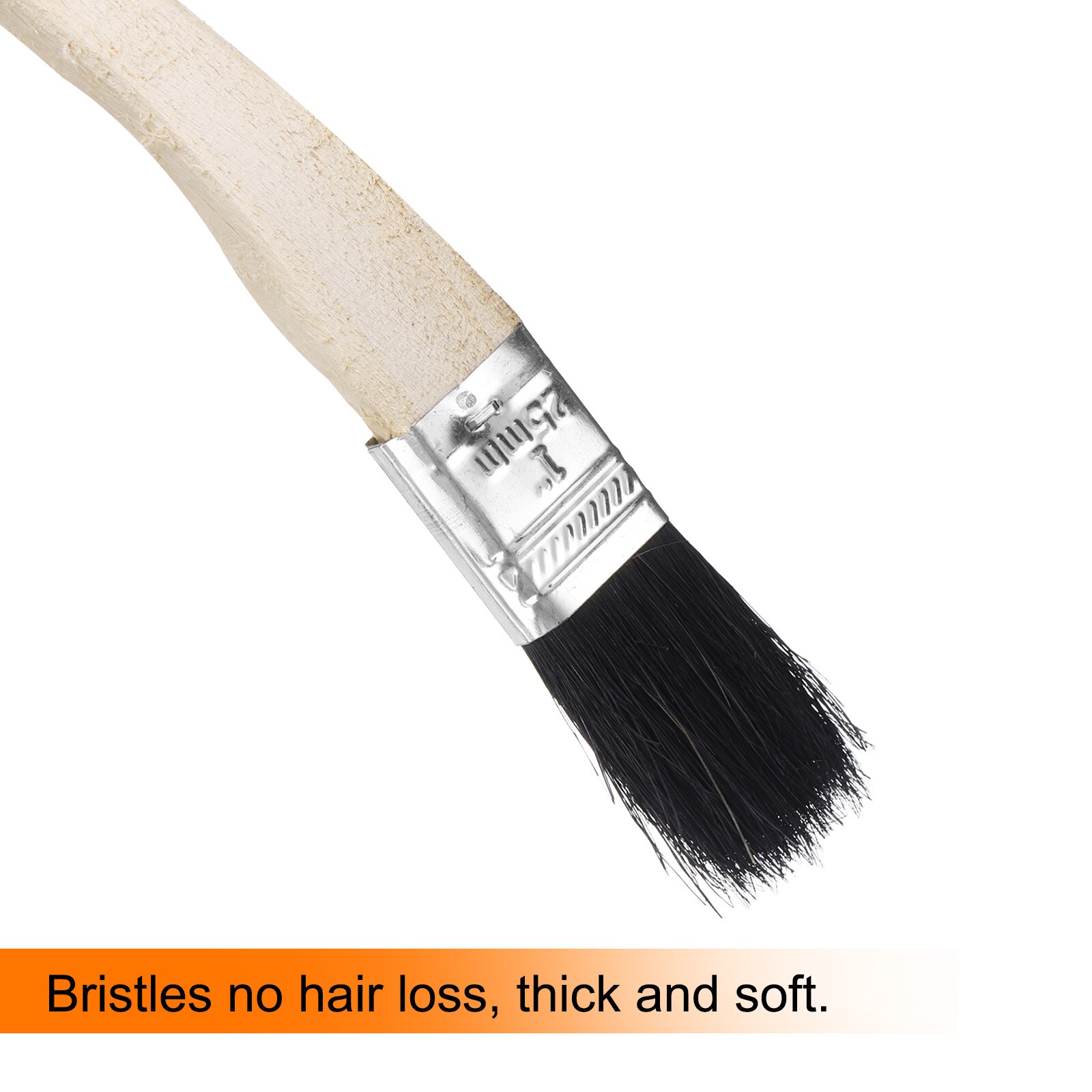 Unique Bargains 2pcs Bent Radiator Paint Brush 1 Inch Width Curved Wall ...