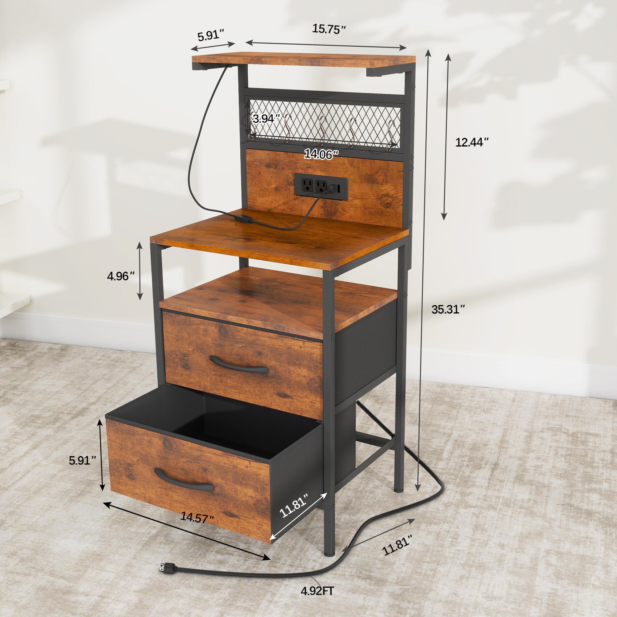 Mondawe MD-HG61S0162 nightstands - View #2