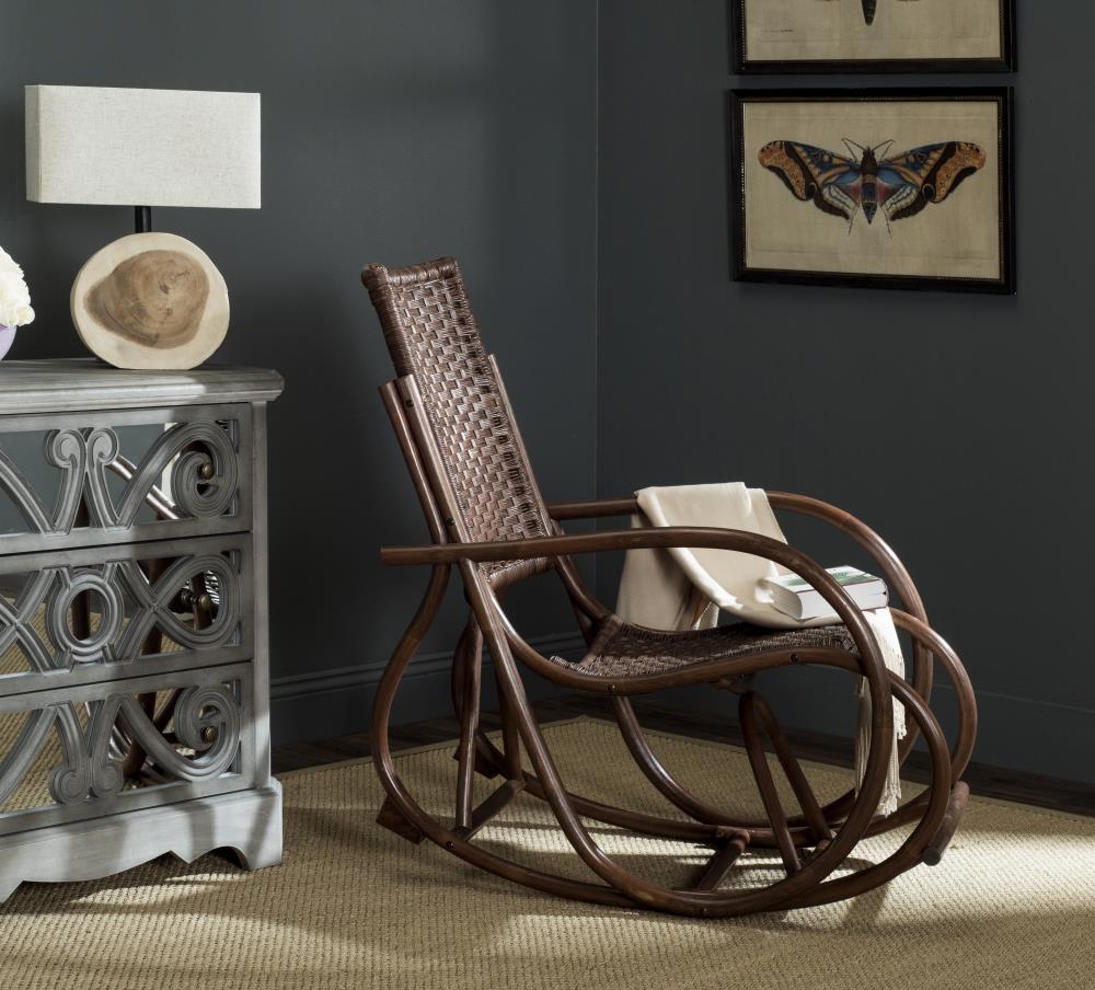 lowes brown rocking chair