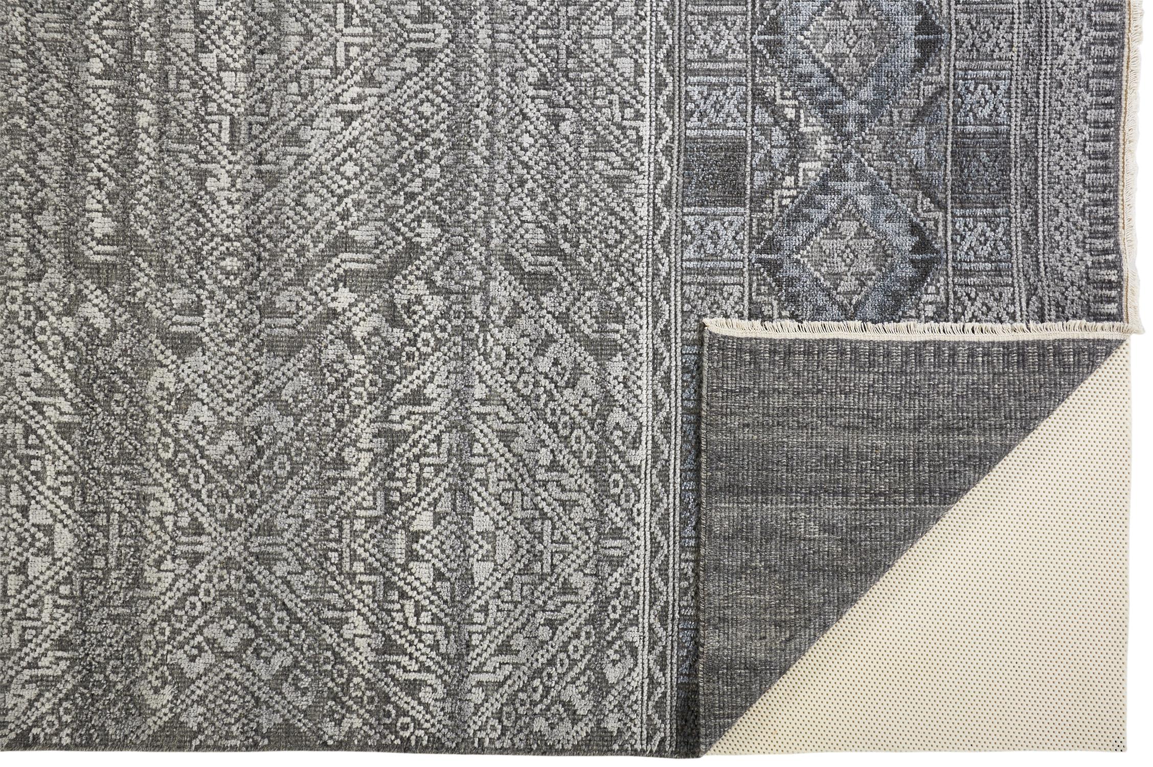 Room Envy 980R6495BLUGRYI68 rugs - View #3