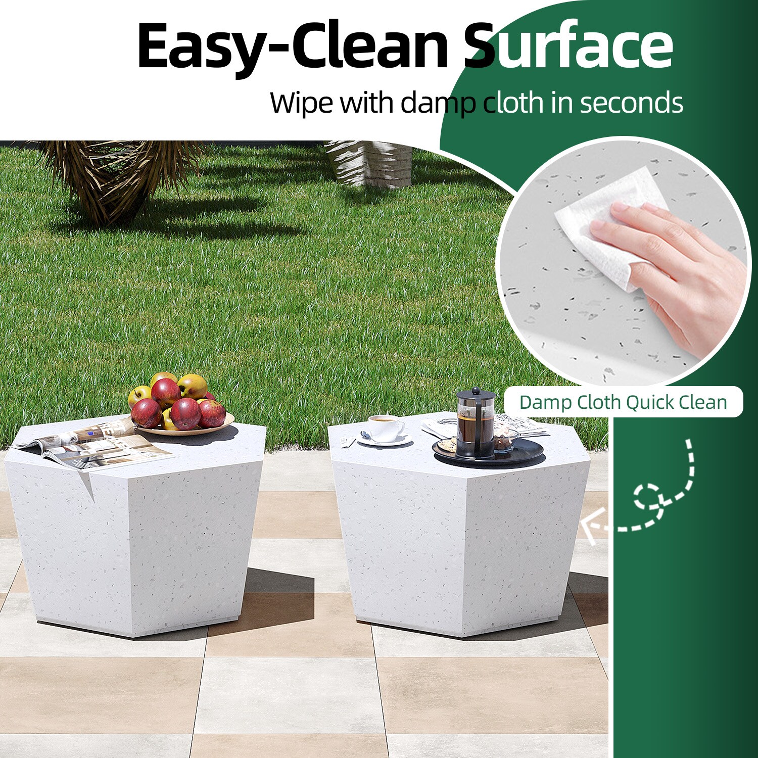 Patio Watcher LS-T28S-6BX-MB-2PC Patio-Tables - View #6