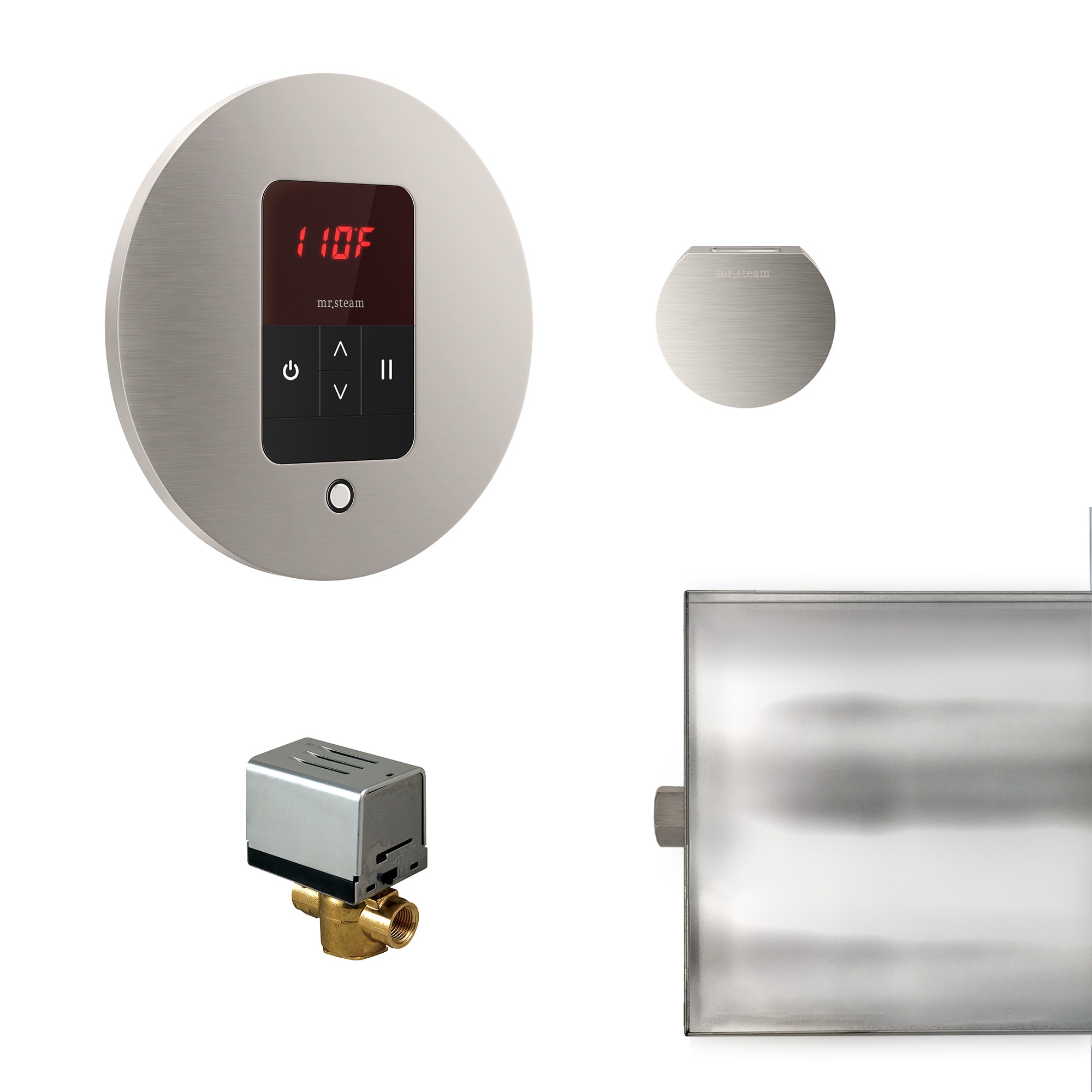 Mr. Steam BBUTLERRBN 120-Watt Brushed Nickel Steam generator control kit