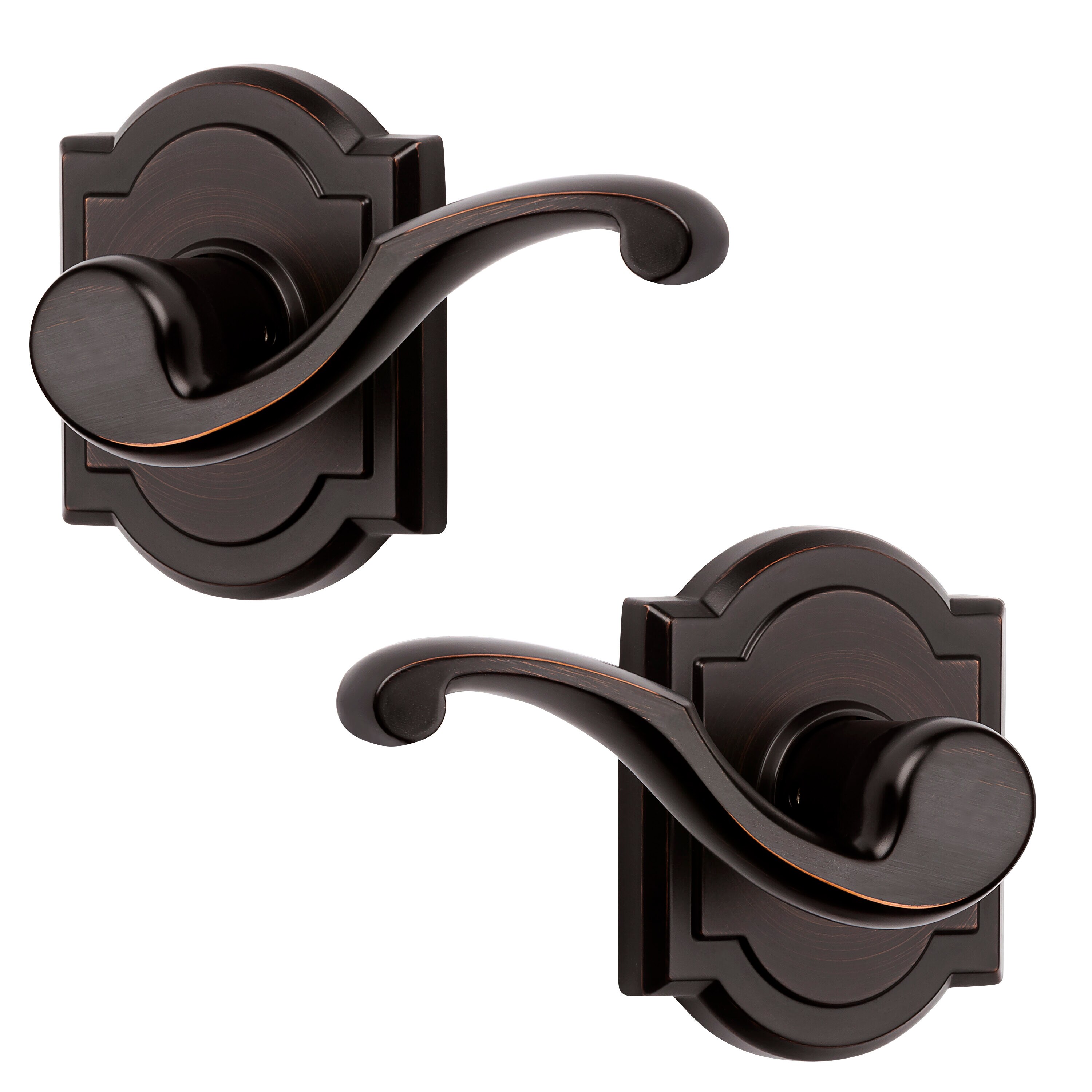 Baldwin 352MDL ARB 11P CP Prestige Madrina Venetian bronze Interior/Exterior Hall/Closet Passage Door Handle