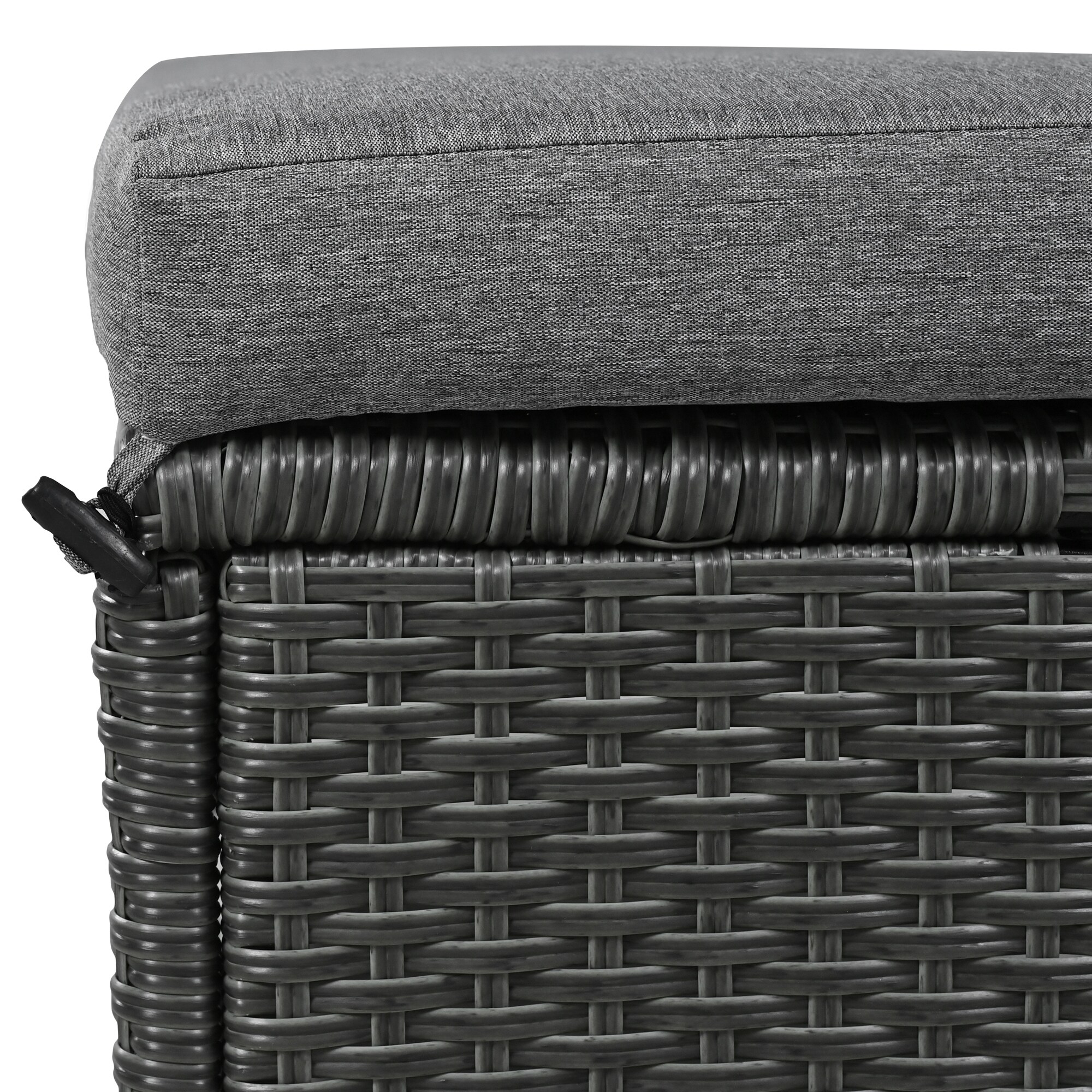 Direct Wicker DWS-06AAE-GR Patio-Conversation-Sets - View #5