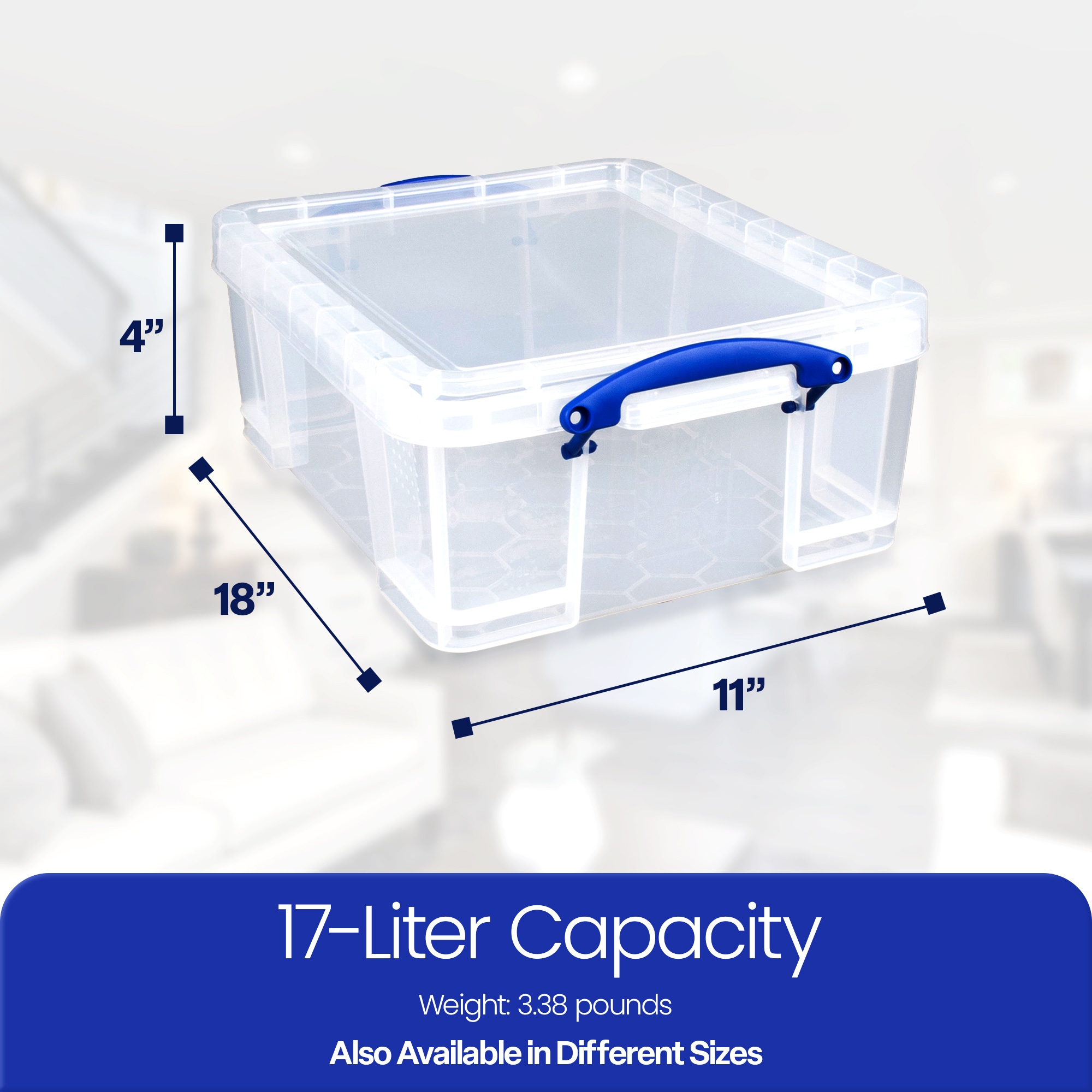 Really Useful Box 322052 Plastic-Storage-Totes - View #3