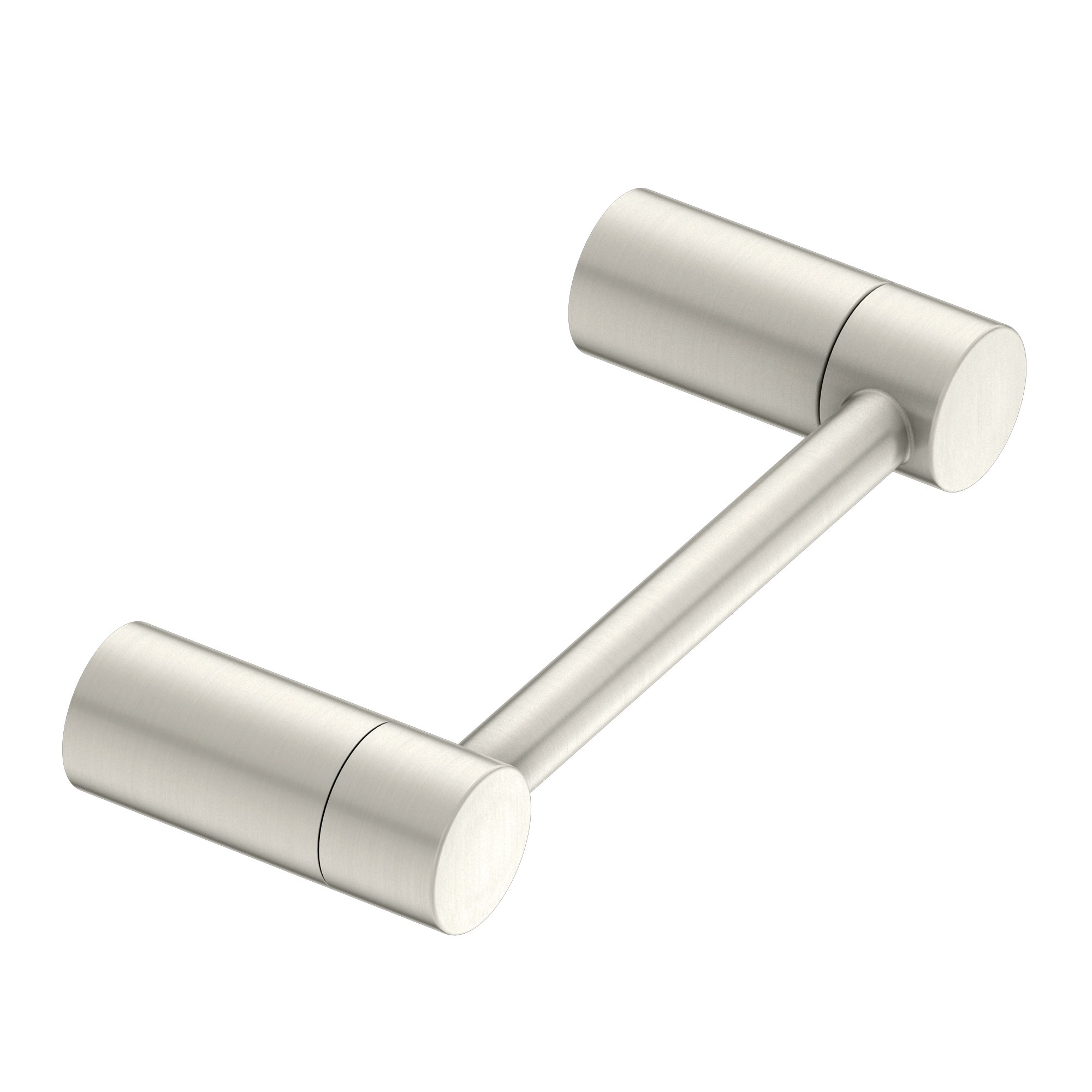 Moen YB0408BN Brushed Nickel Wall mount Euro Toilet Paper Holder 1 -Rolls