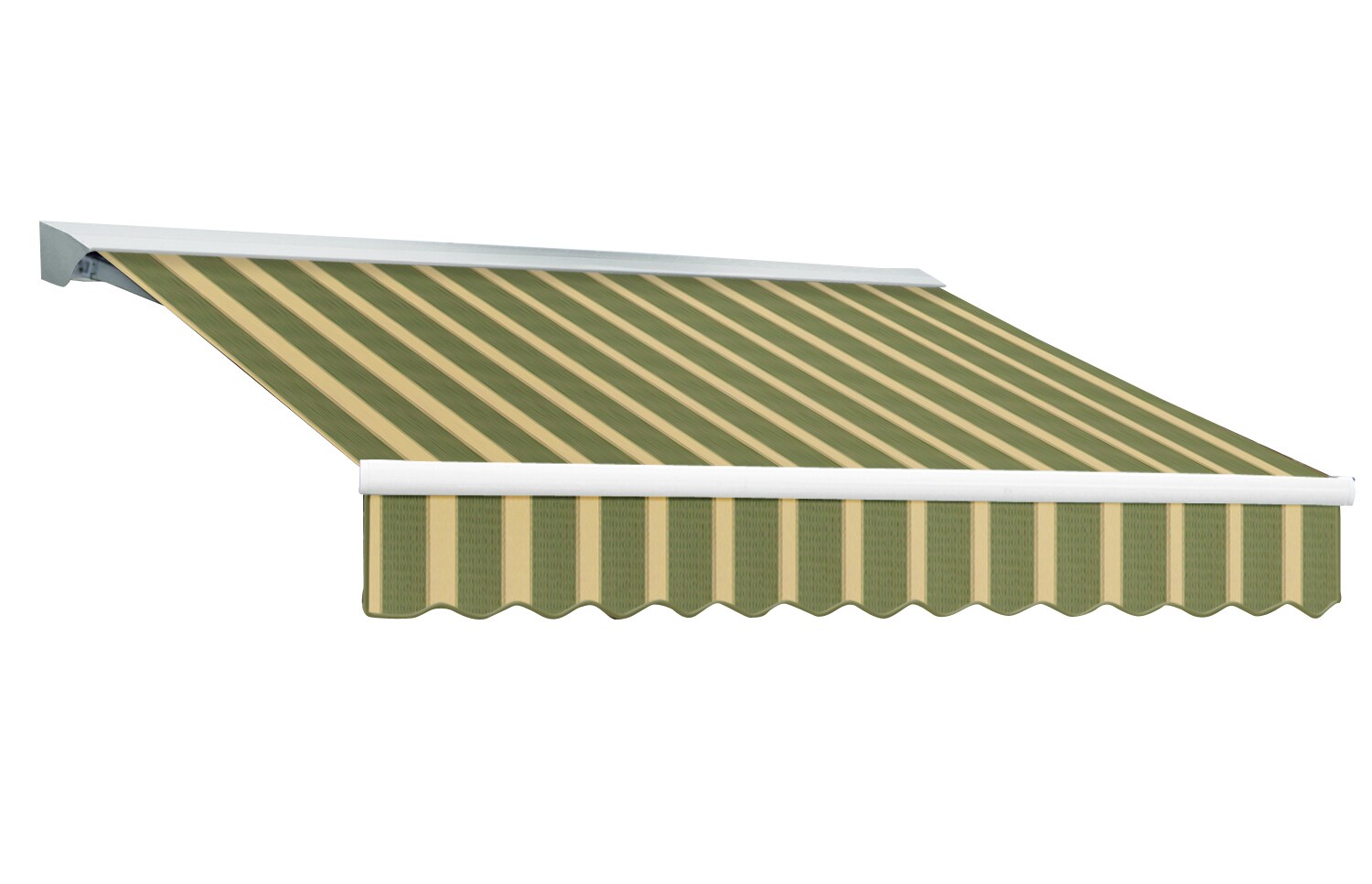 Awntech DM14-510-OT 76.5-Inches Wide x 24-Inches Projection x 31-Inches Height Fabric Striped Window/Door Awning
