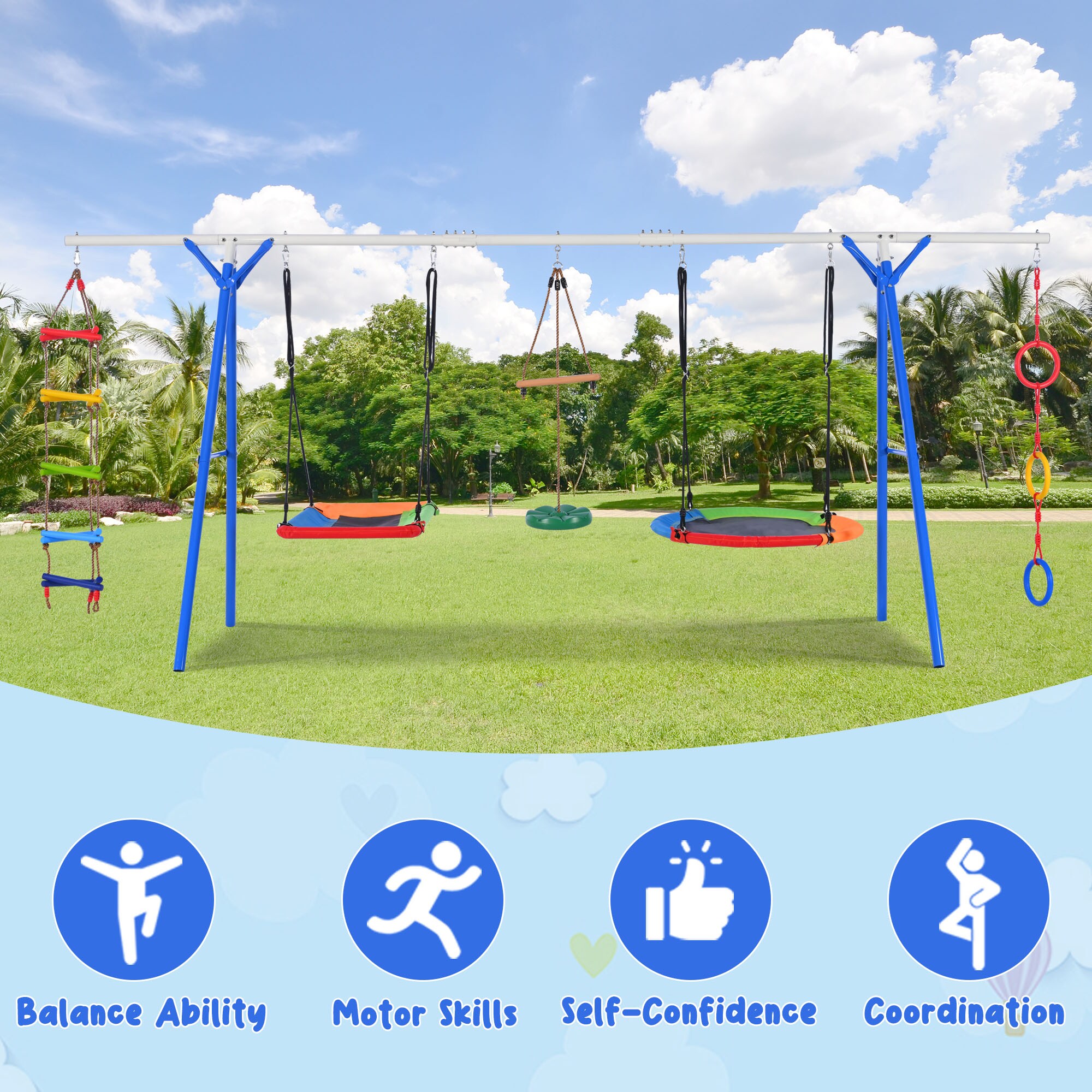 Siavonce XH46AAC Playset-Swings - View #7