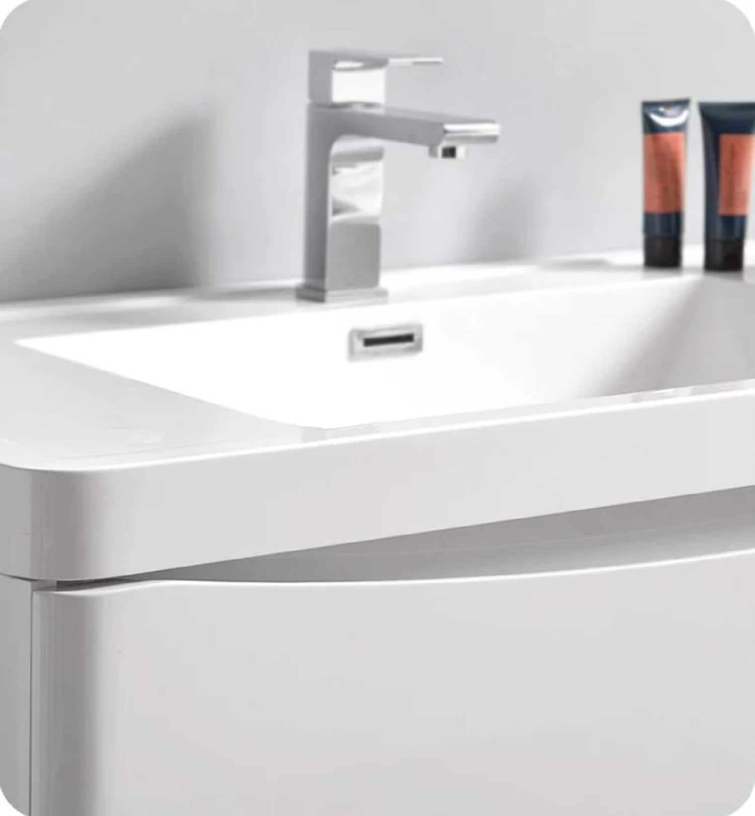 Fresca FCB9132WH-I Bath-Vanity-Combo - View #11