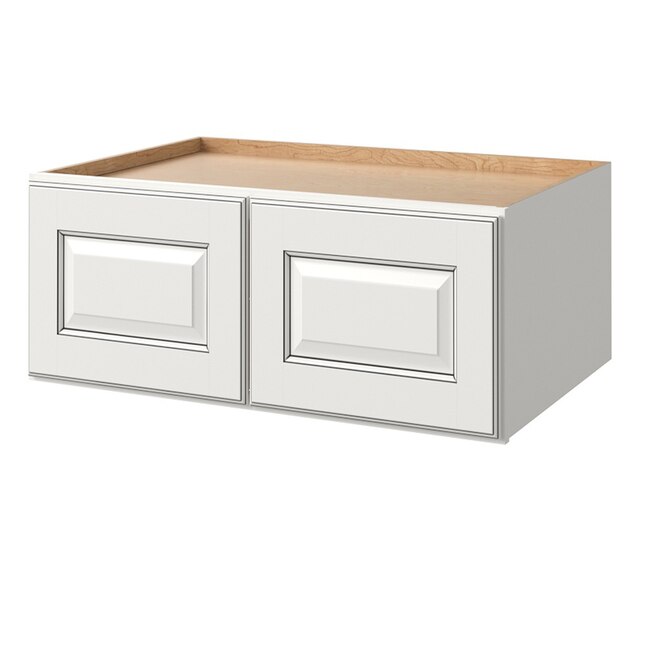 allen + roth Dawley 30-in W x 15.125-in H x 24-in D Linen Maple Door Wall Semi-Custom Cabinet allen + roth Dawley 30-in W x 15.125-in H x 24-in D Linen Maple Door Wall Semi-Custom Cabinet
