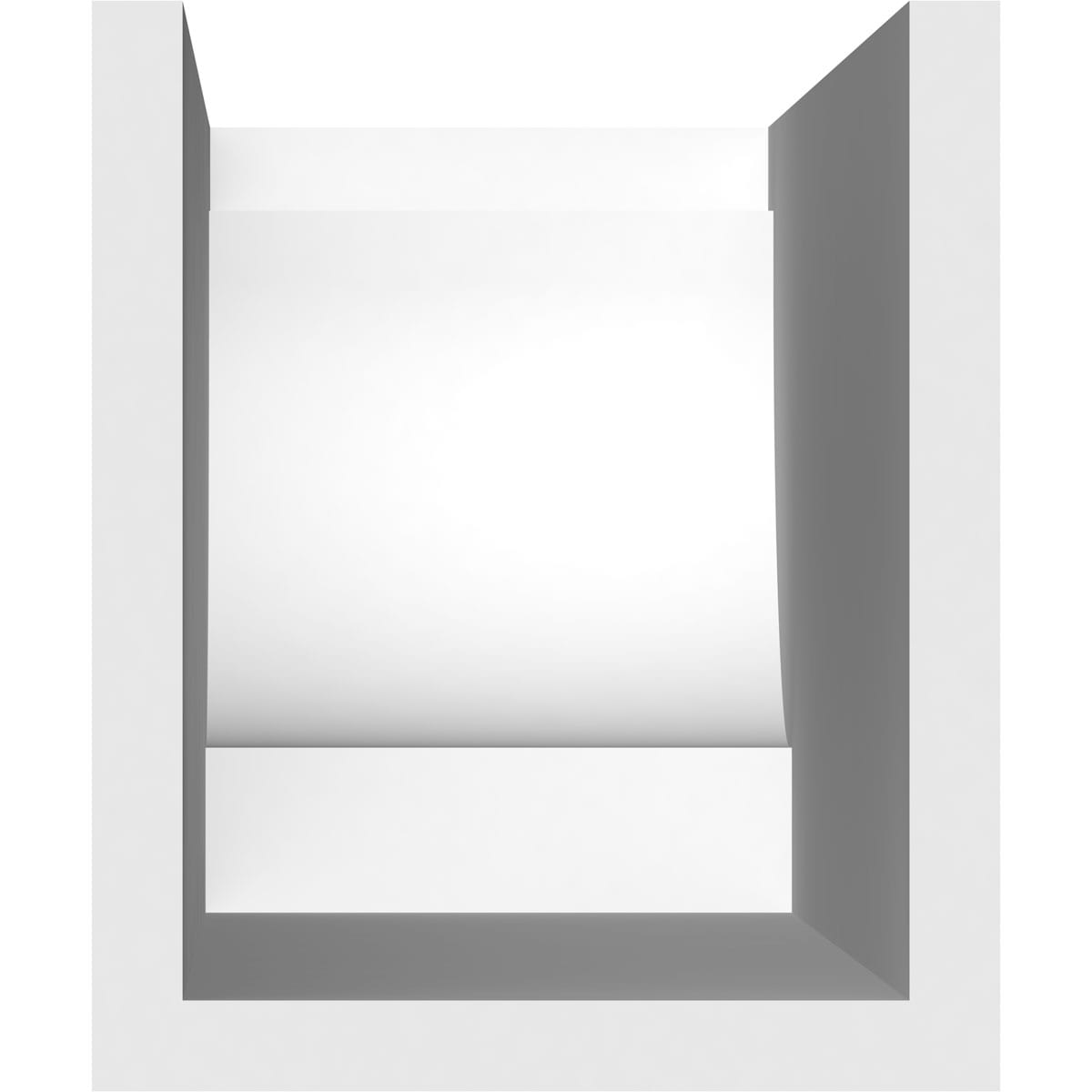 Ekena Millwork RFTP05X06X24ALP Exterior-Brackets-Braces - View #4
