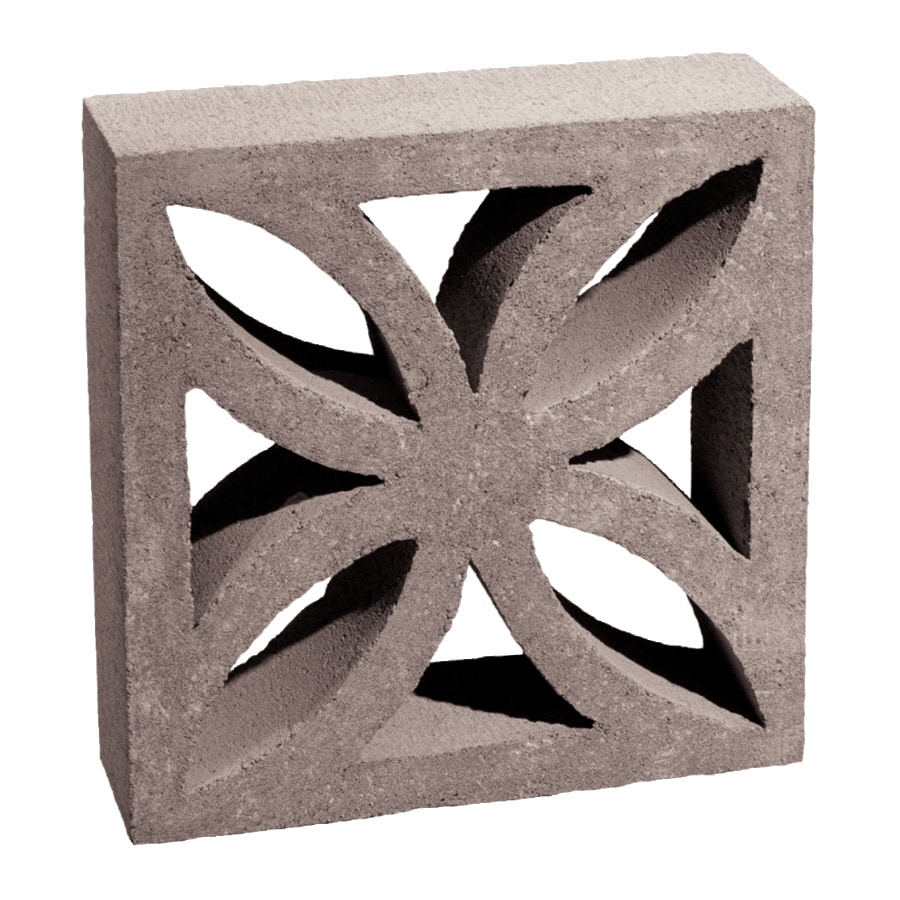 Basalite 4-in W x 12-in H x 12-in L Concrete Block in the Concrete ...