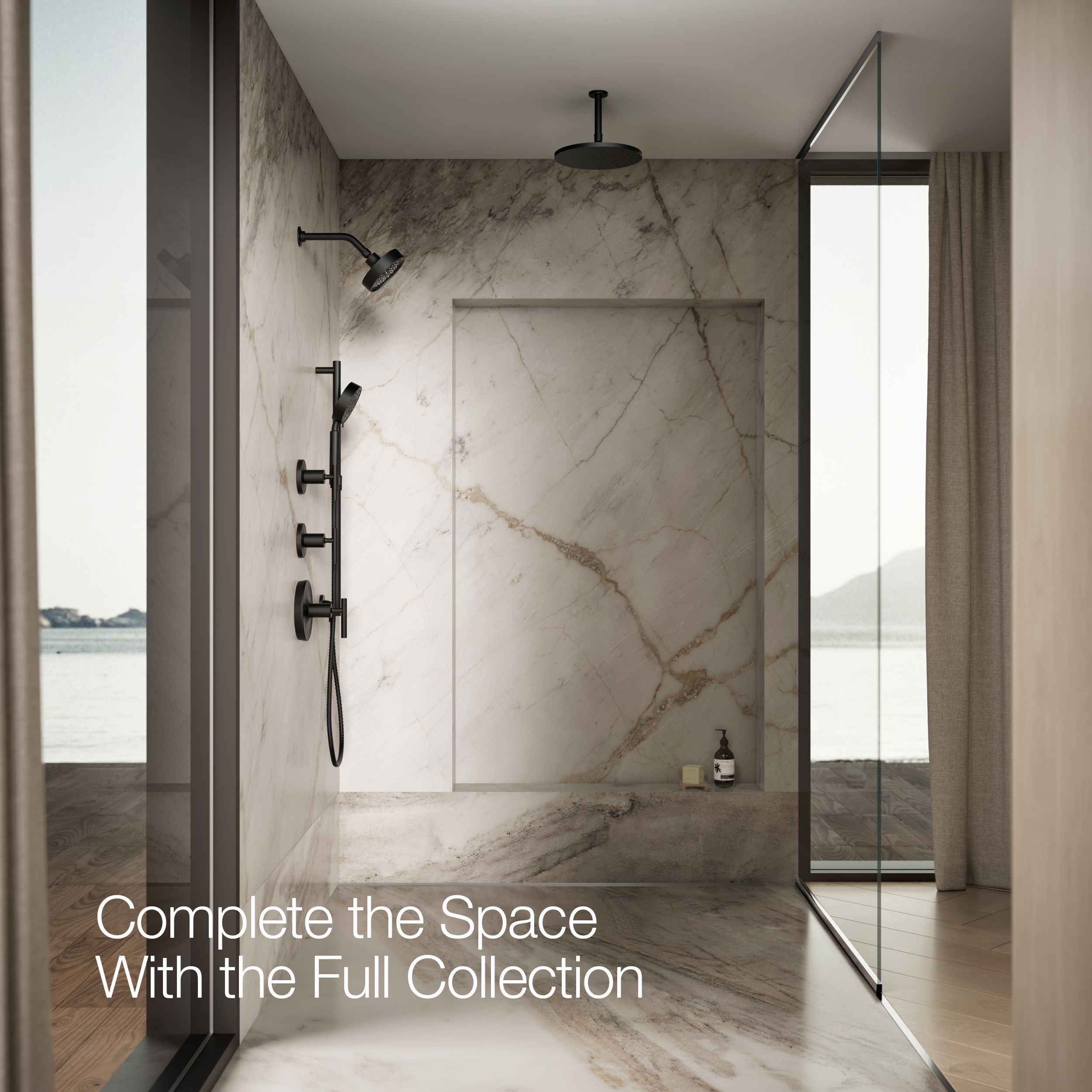 KOHLER K-939-G-BL Fixed-Showerhead - View #7