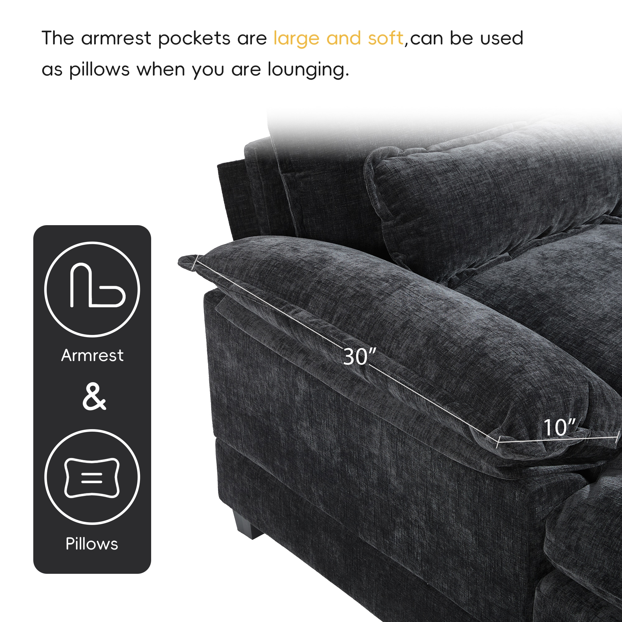 JIMSMAISON JMGTSO16B Sofas-Loveseats - View #6