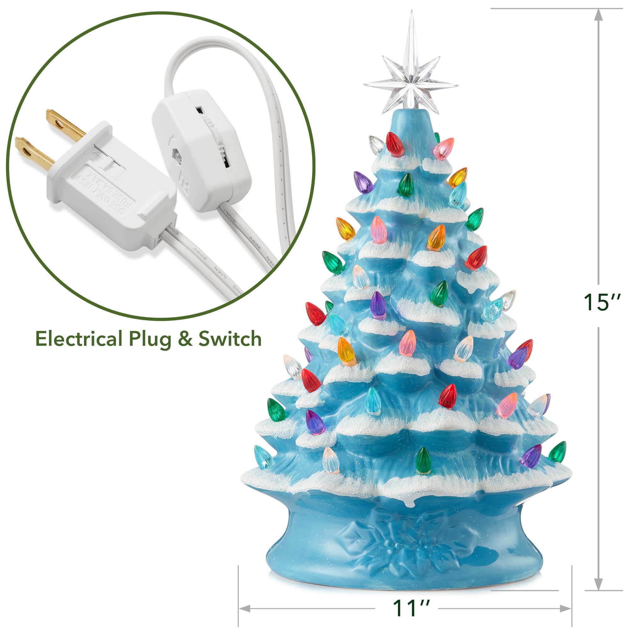 Casafield SZN-TR-963-BLSN Artificial-Christmas-Trees - View #4