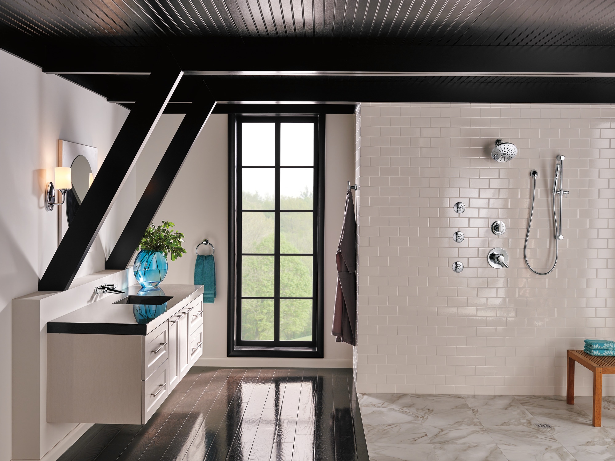 Delta SH5002-PR Shower-Tub-Jets - View #2