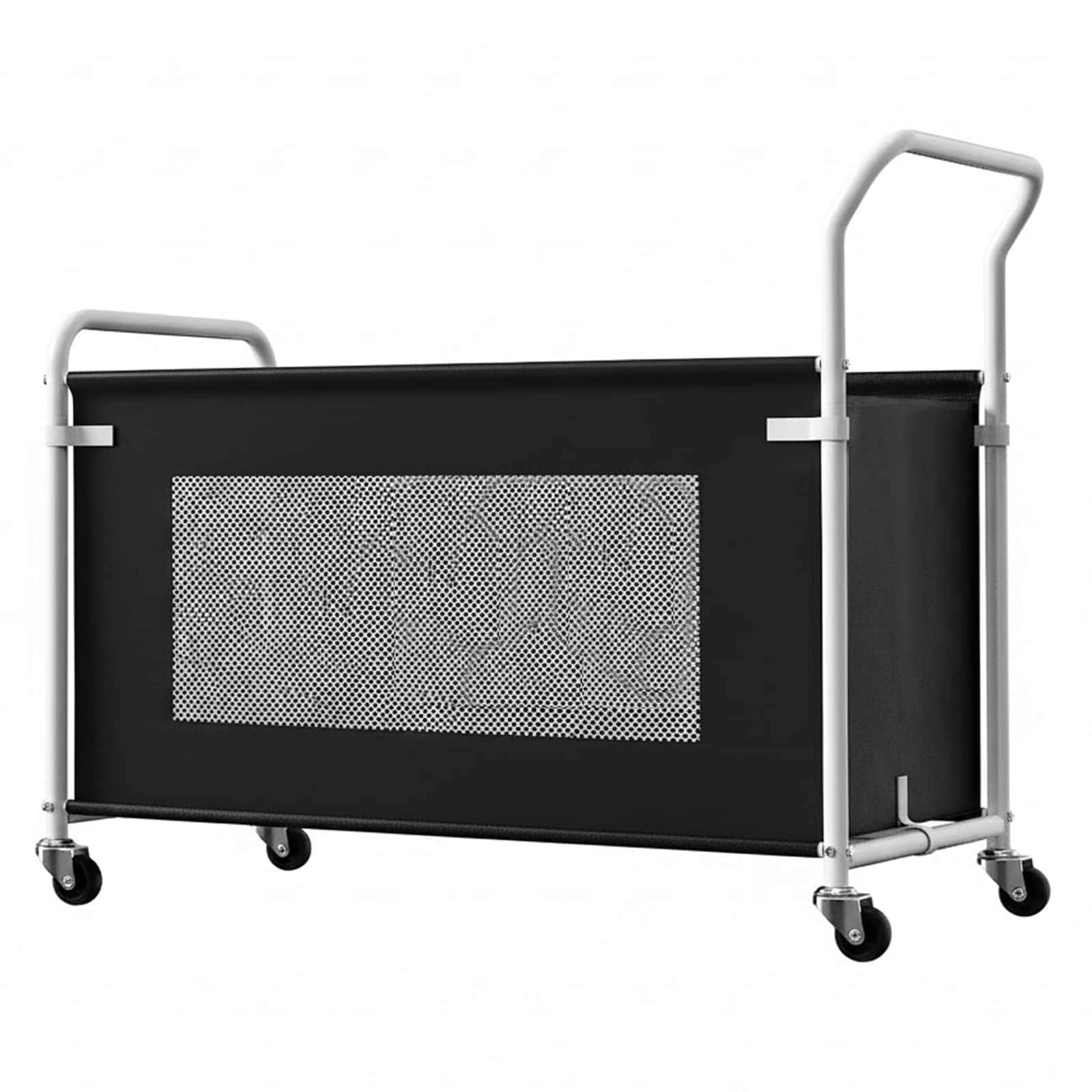 Aoibox  Extra Large 180L Toy Storage Organizer with 360 Degree Wheels Iron Frame 33 x 16.5 x 28 Inch Bin for Kids Room Nursery or Bedroom 1 Piece