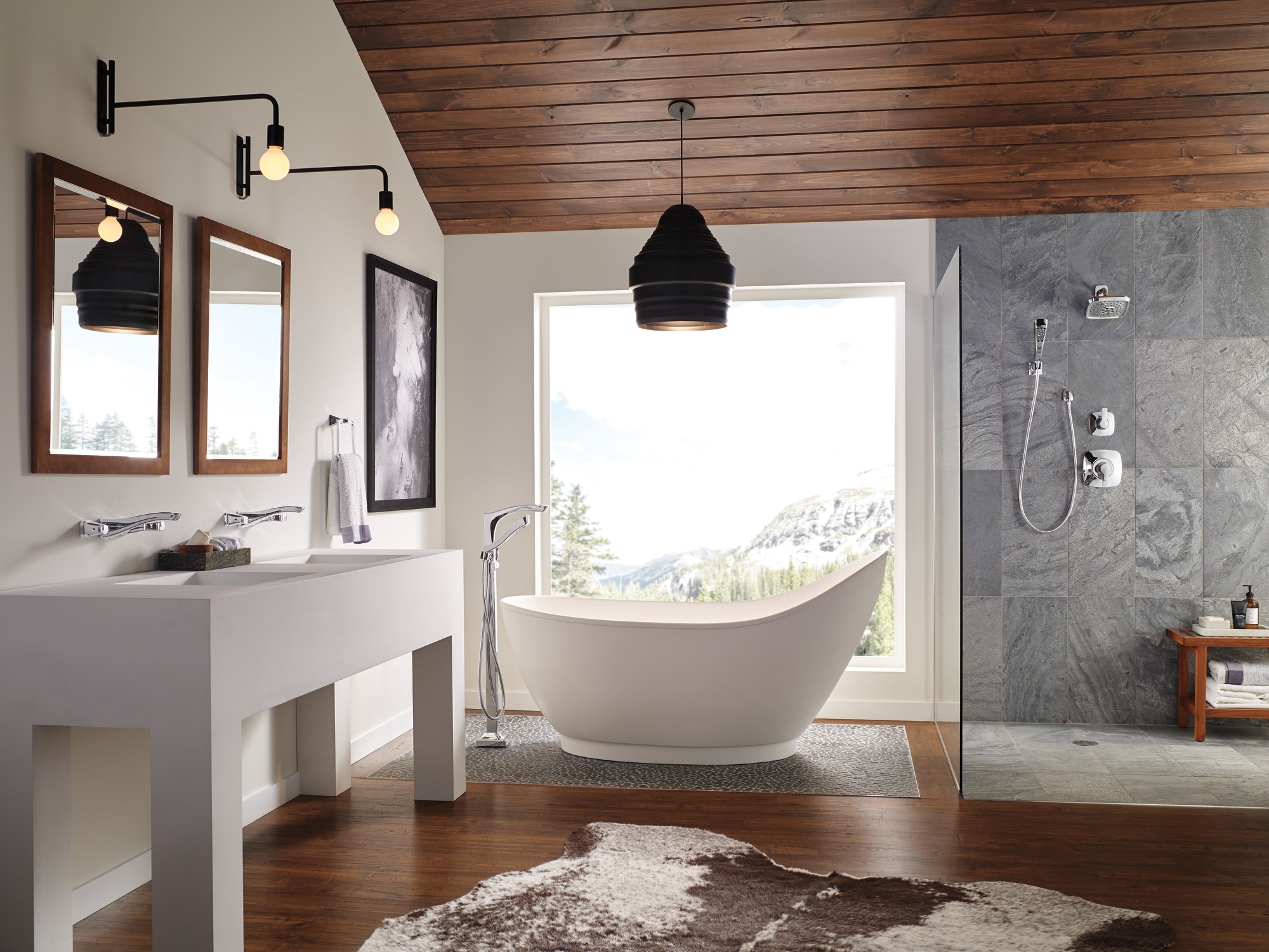 Delta 50570-CZ Bath-Shower-Facc - View #4