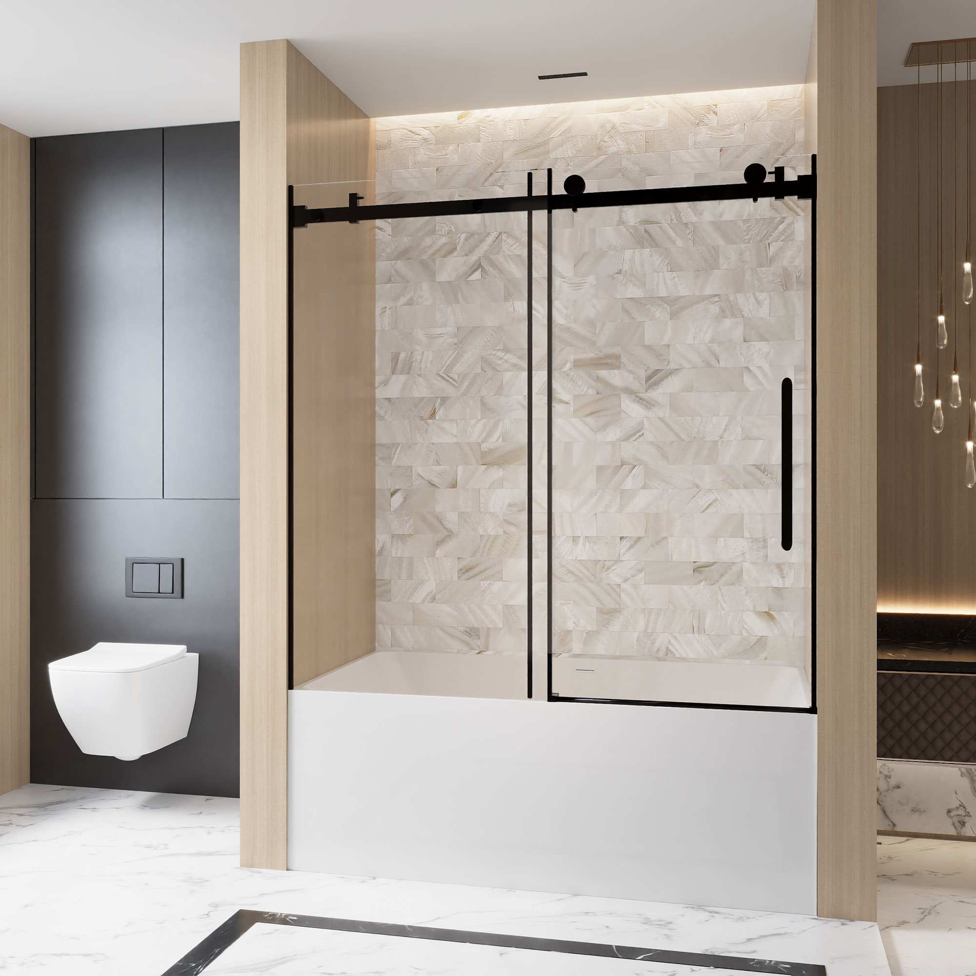 LOVMOR SF-R-W1675P307003 Shower-Doors - View #3
