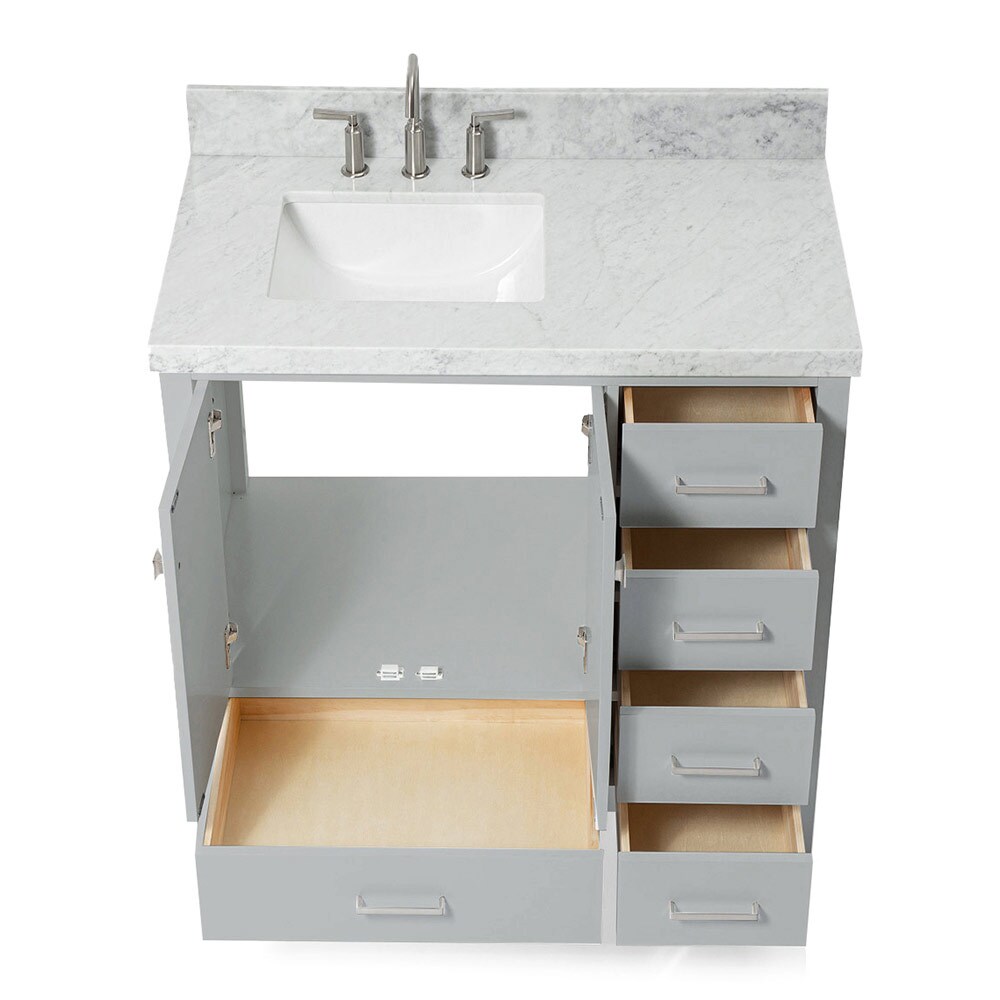 ARIEL A043SLCWRVOGRY Bath-Vanity-Combo - View #6