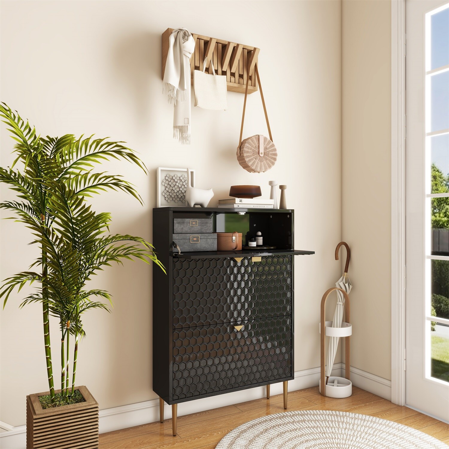 Mondawe MO-BXG1-BK Shoe-Racks - View #4
