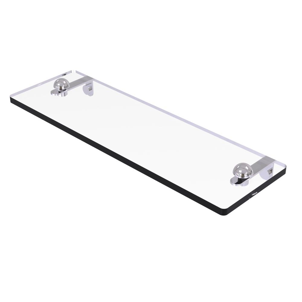 Allied Brass RC-1/16-PC Polished chrome Wall mount Bathroom Shelf ( 16-in x 2-in x 5-in )