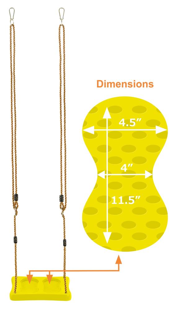 KSH Brands SWSSR-YL Playset-Swings - View #5