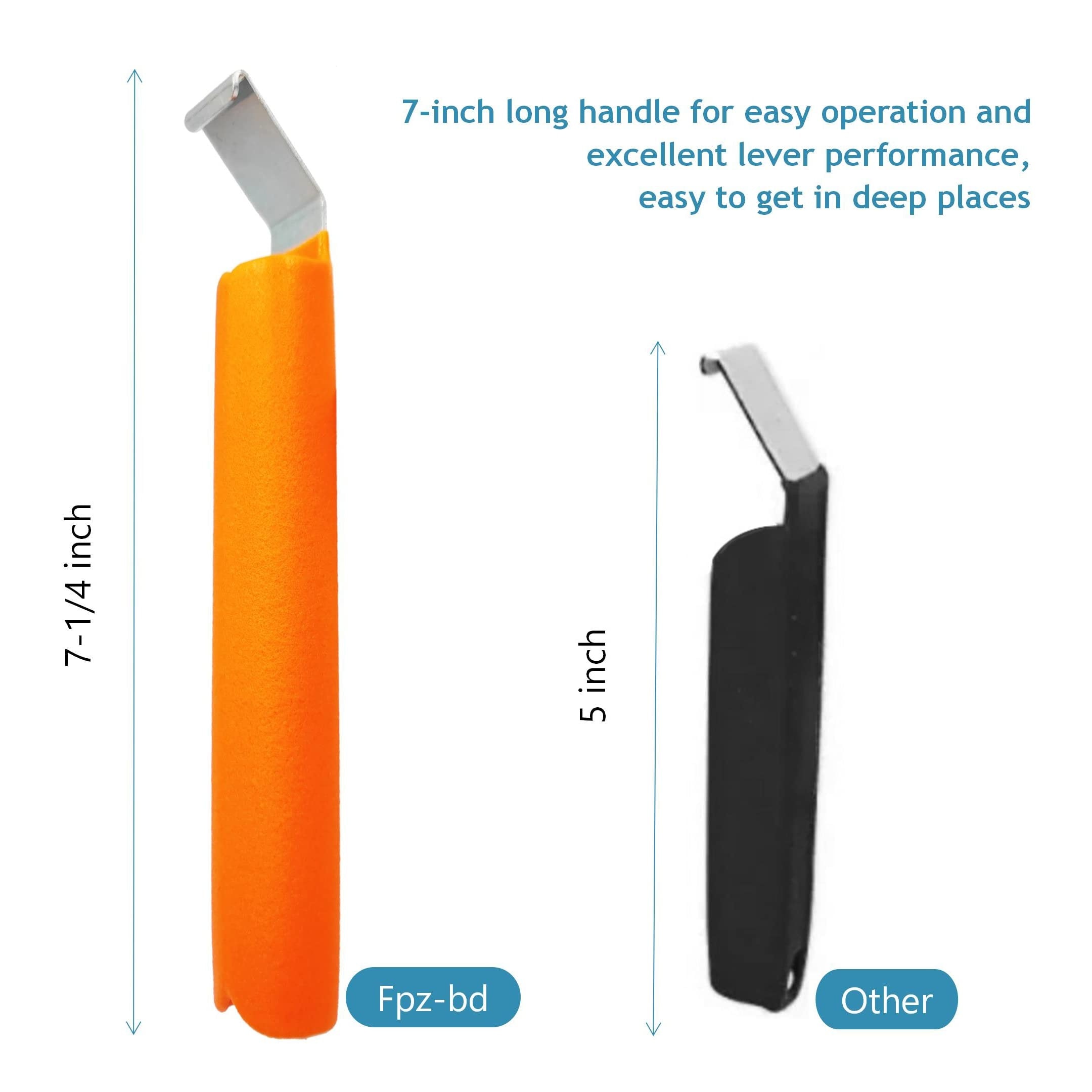 Aoibox -  7 Inch Steel Vinyl Siding Removal Tool with Non Slip Handle for Installing and Repairin...