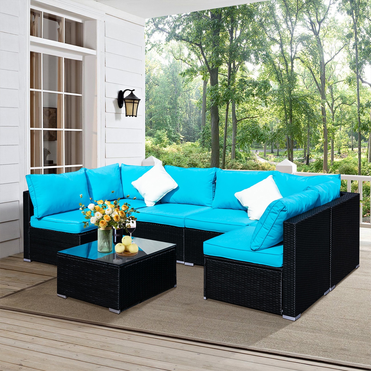 Ainfox K7WNHNSBL Patio-Conversation-Sets - View #5