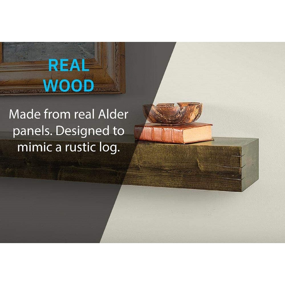 Mantels Direct WALLACE-36-PEC Mantel-Shelves - View #3