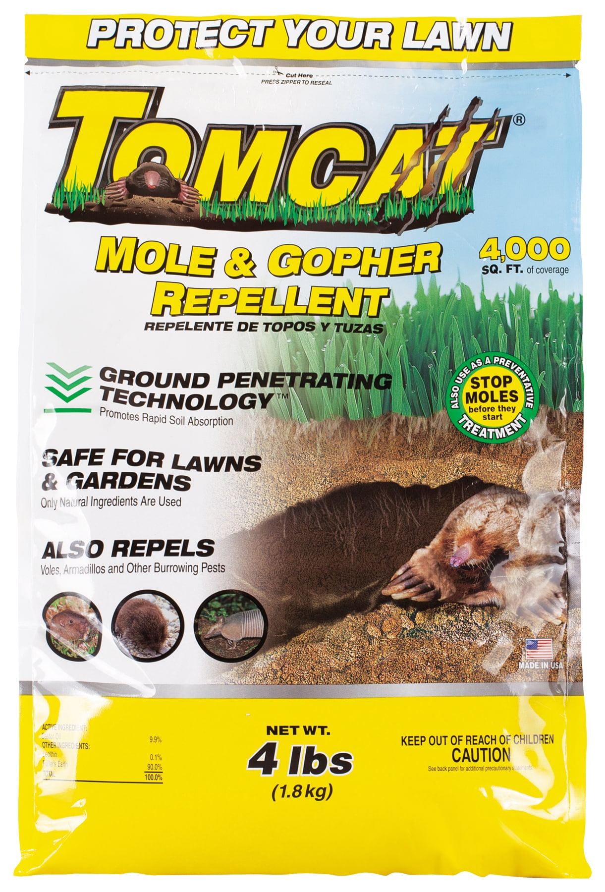 TOMCAT Protect Your Lawn Spring-Loaded Mole Trap - Power Townsend Company