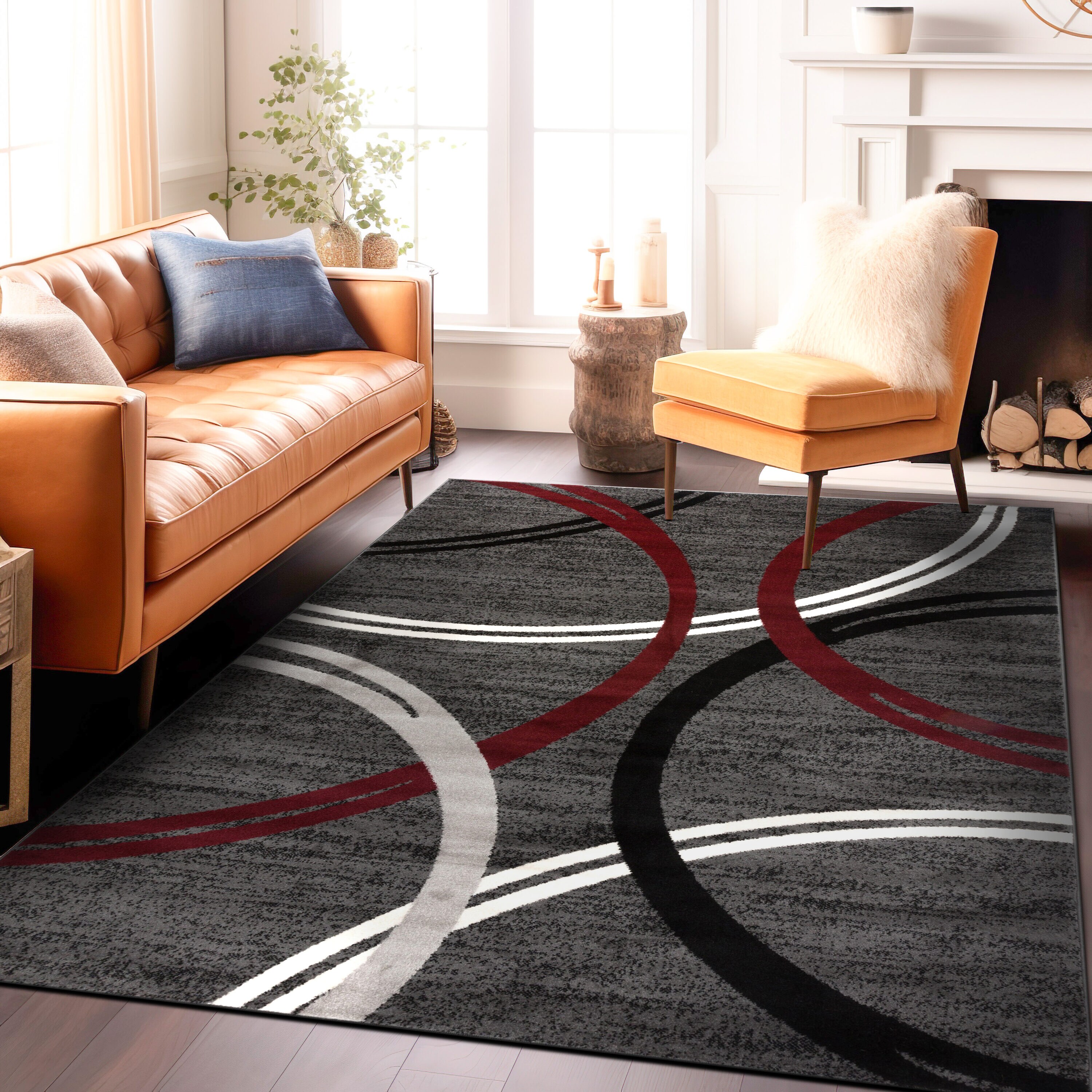 World Rug Gallery 377RED8X12 rugs - View #5
