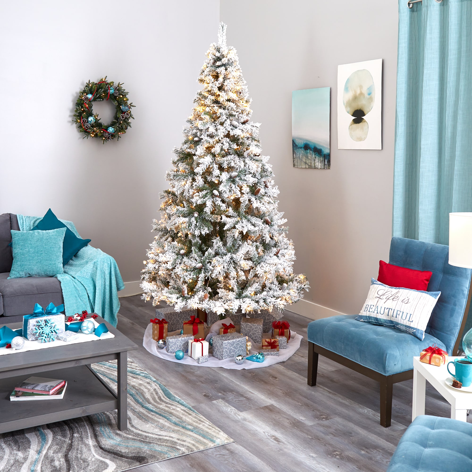 Nearly Natural T1766 Artificial-Christmas-Trees - View #7