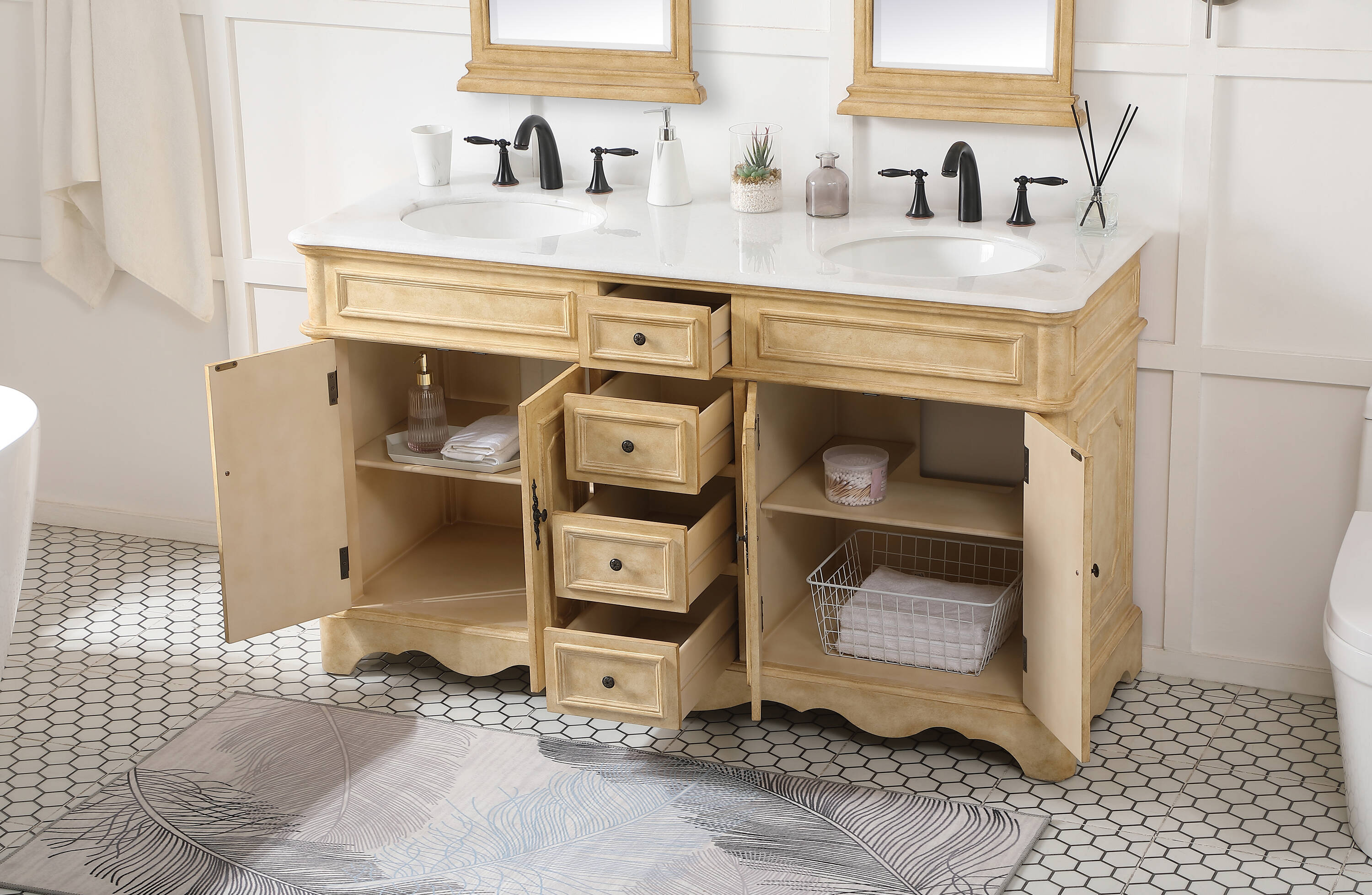 Elegant Decor HF91380DAB Bath-Vanity-Combo - View #4