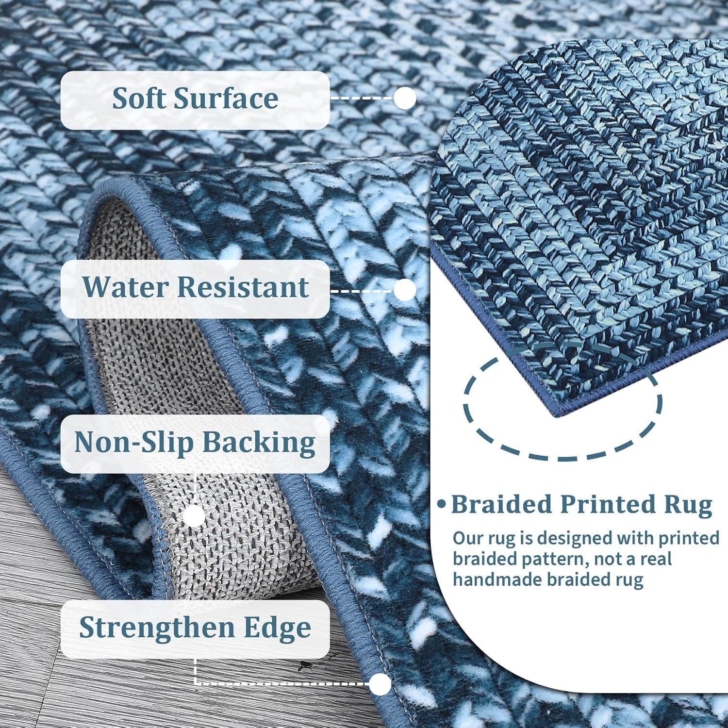 IdealHouse CEI-NEWL-RDWH4HV3WT rugs - View #3