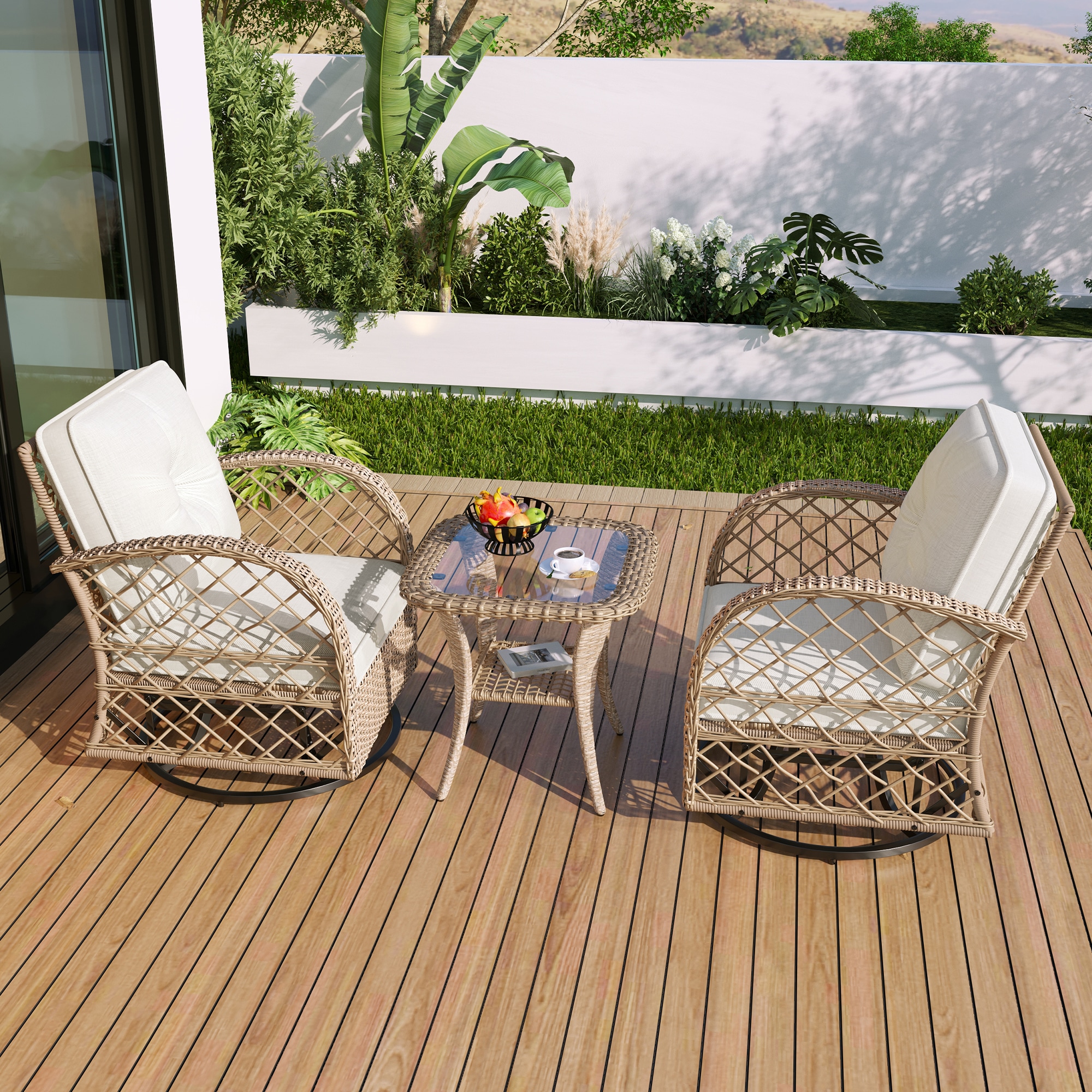 ModernLuxe L-N719P234190N Patio-Conversation-Sets - View #2